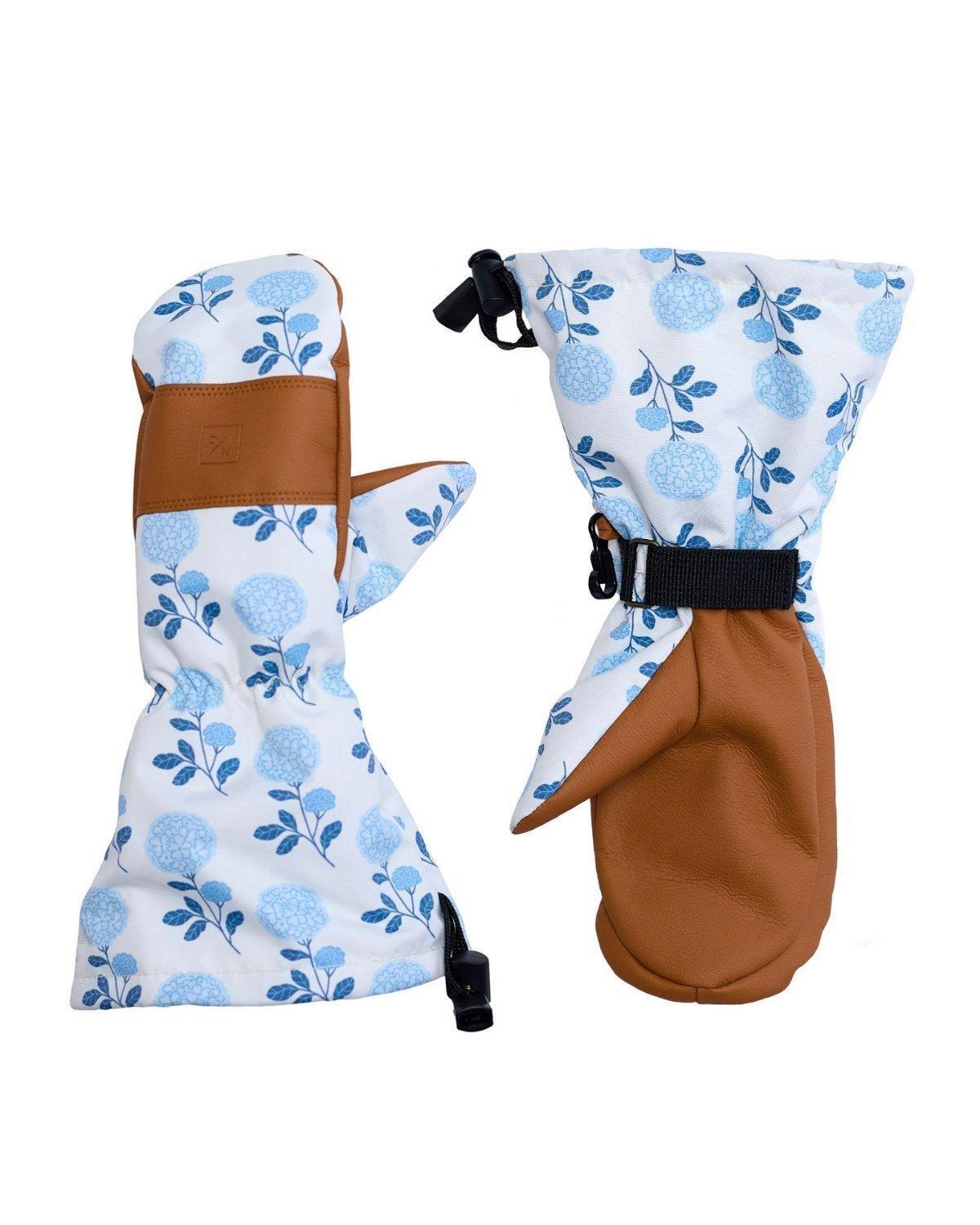 Kids Hydrangea Waterproof Ski Mitten image number 1