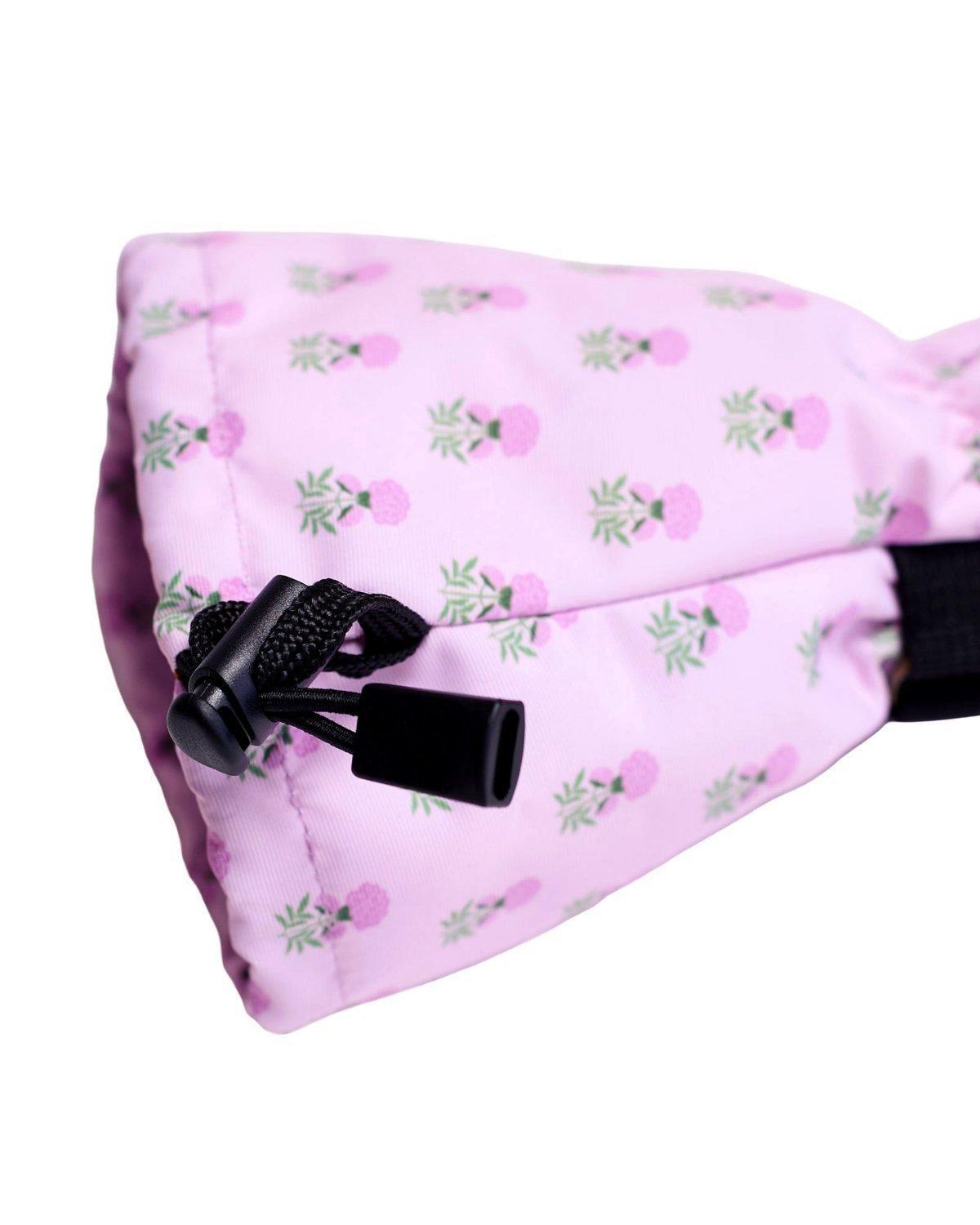 Kids Pink Marigold Waterproof Ski Mitten image number 1