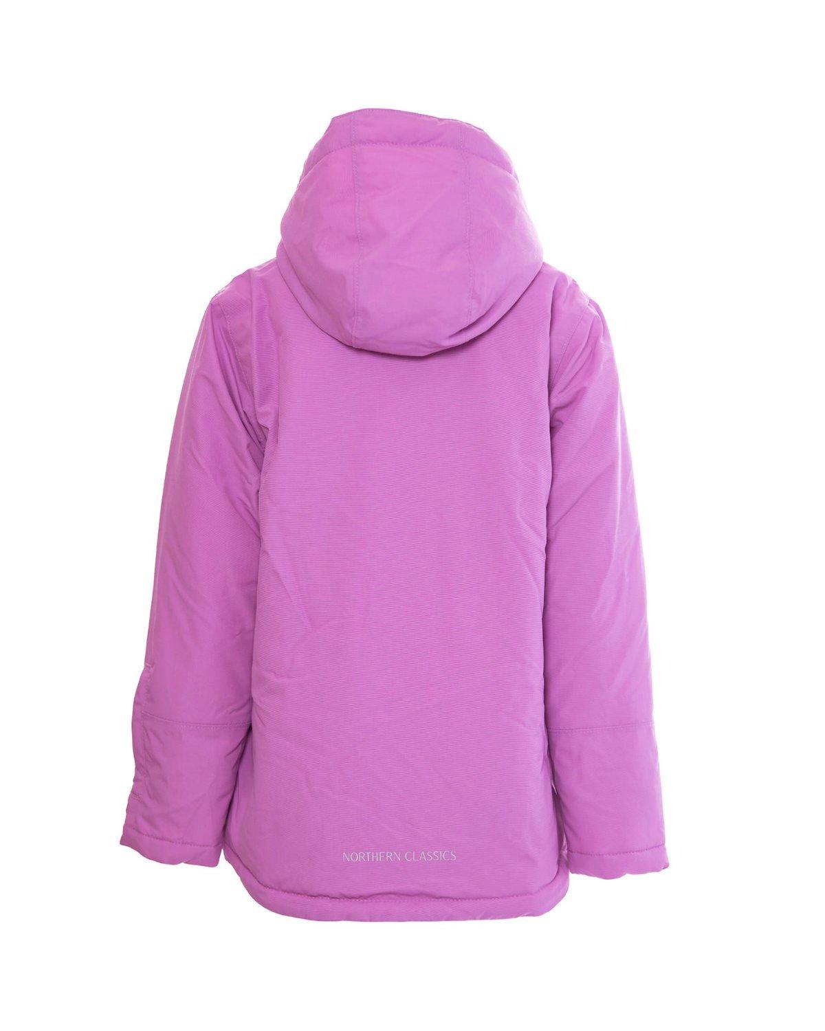 Kids Pink Lavender Winter Coat image number 1