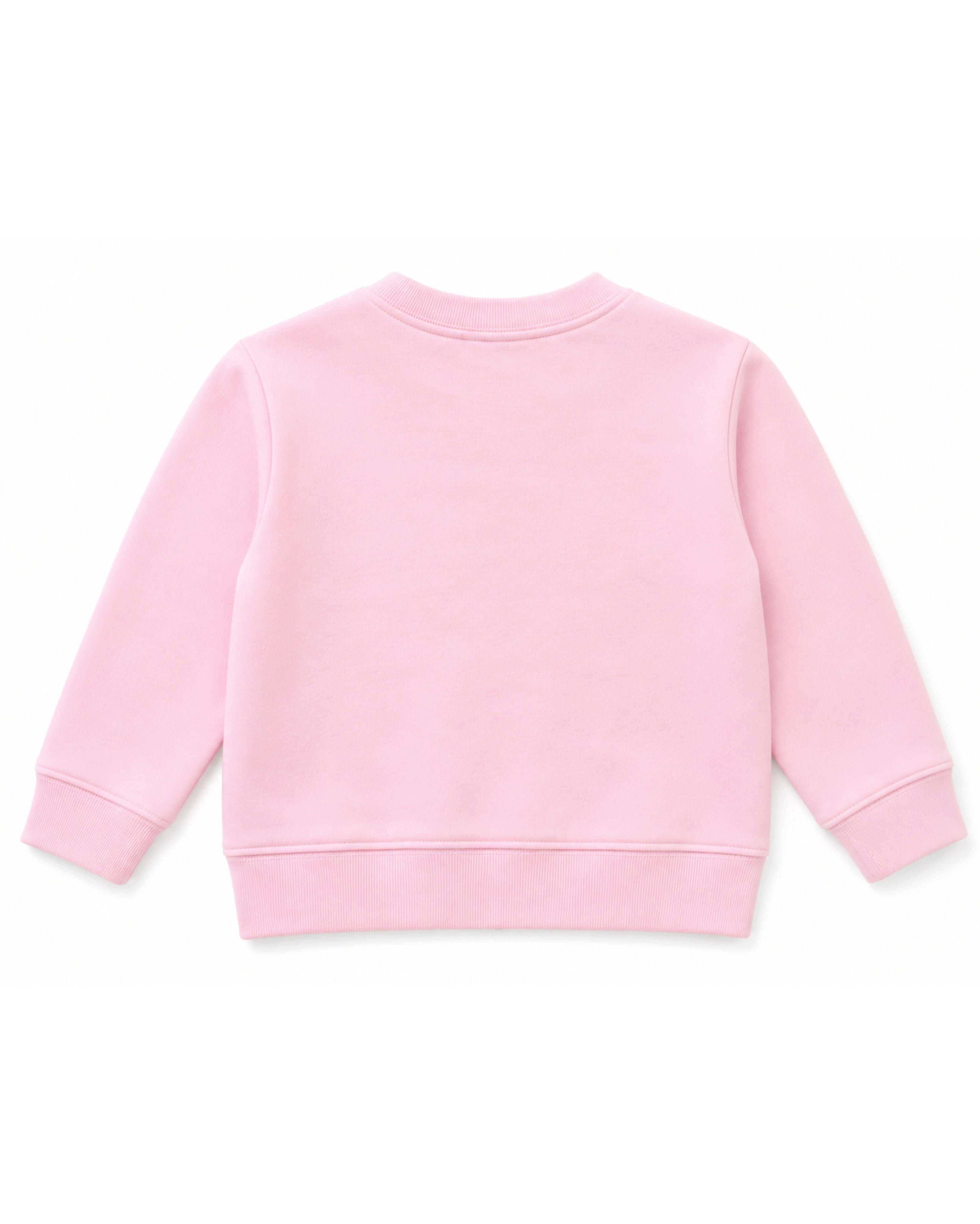 Jack-O-Lantern Crewneck Sweatshirt, Pink image number 3