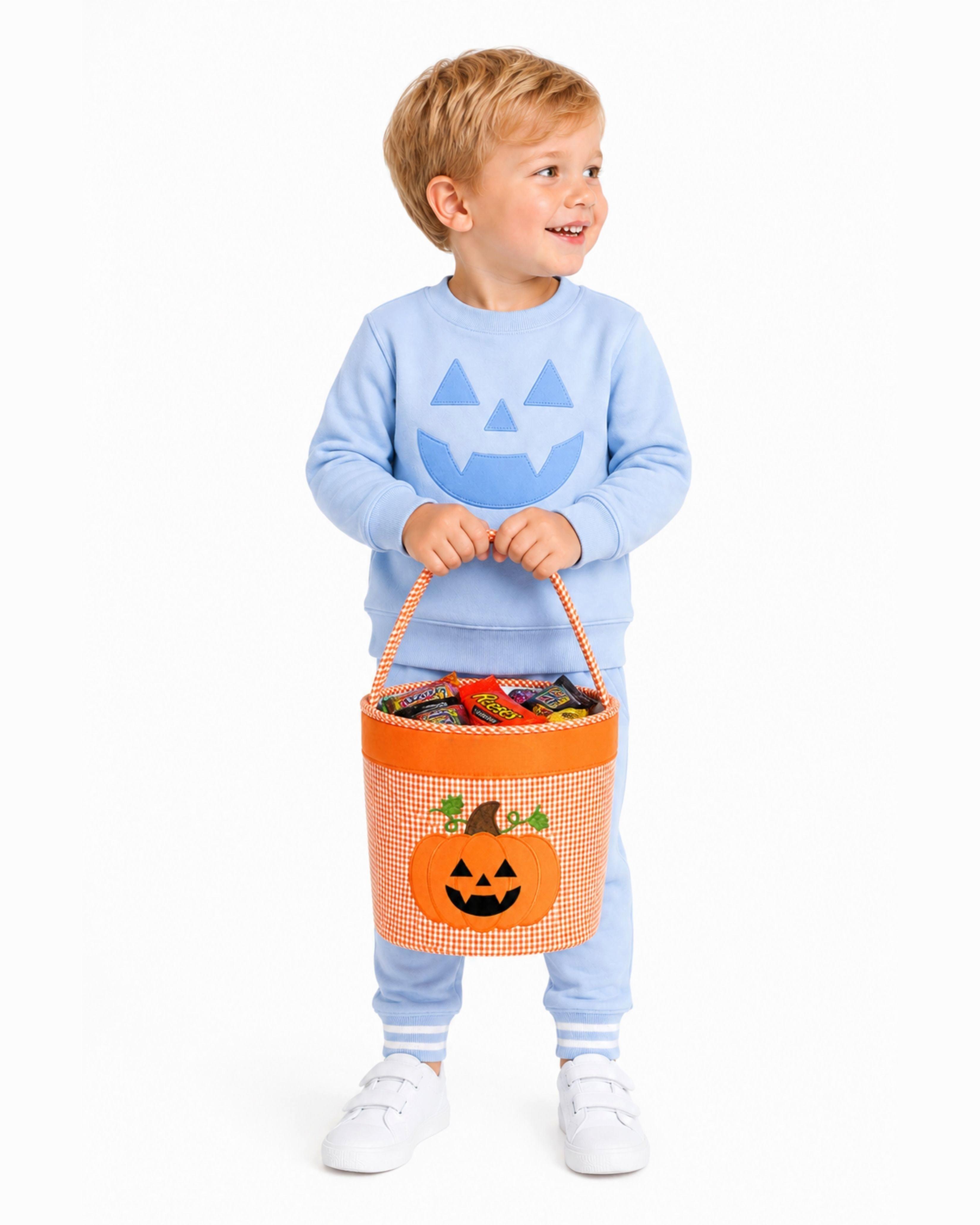 Jack-O-Lantern Halloween Trick-or-Treat Tote image number 3