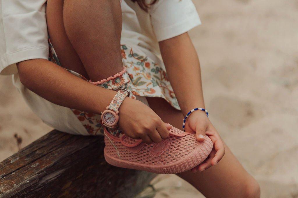 Classic Watch | Silicone + Stainless Steel | In Bloom image number 2