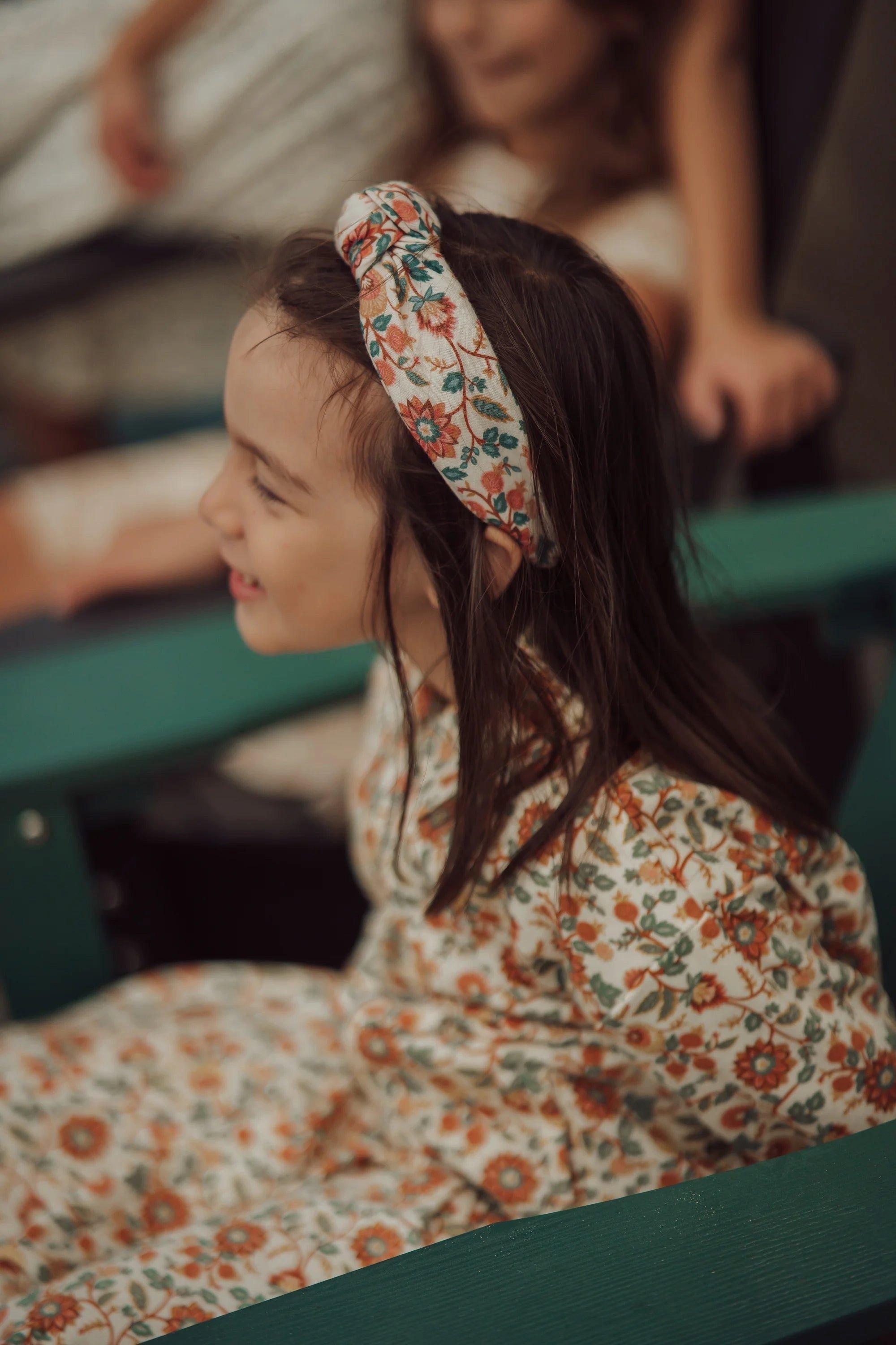 Classic Knot Headband | Organic Cotton | In Bloom image number 3