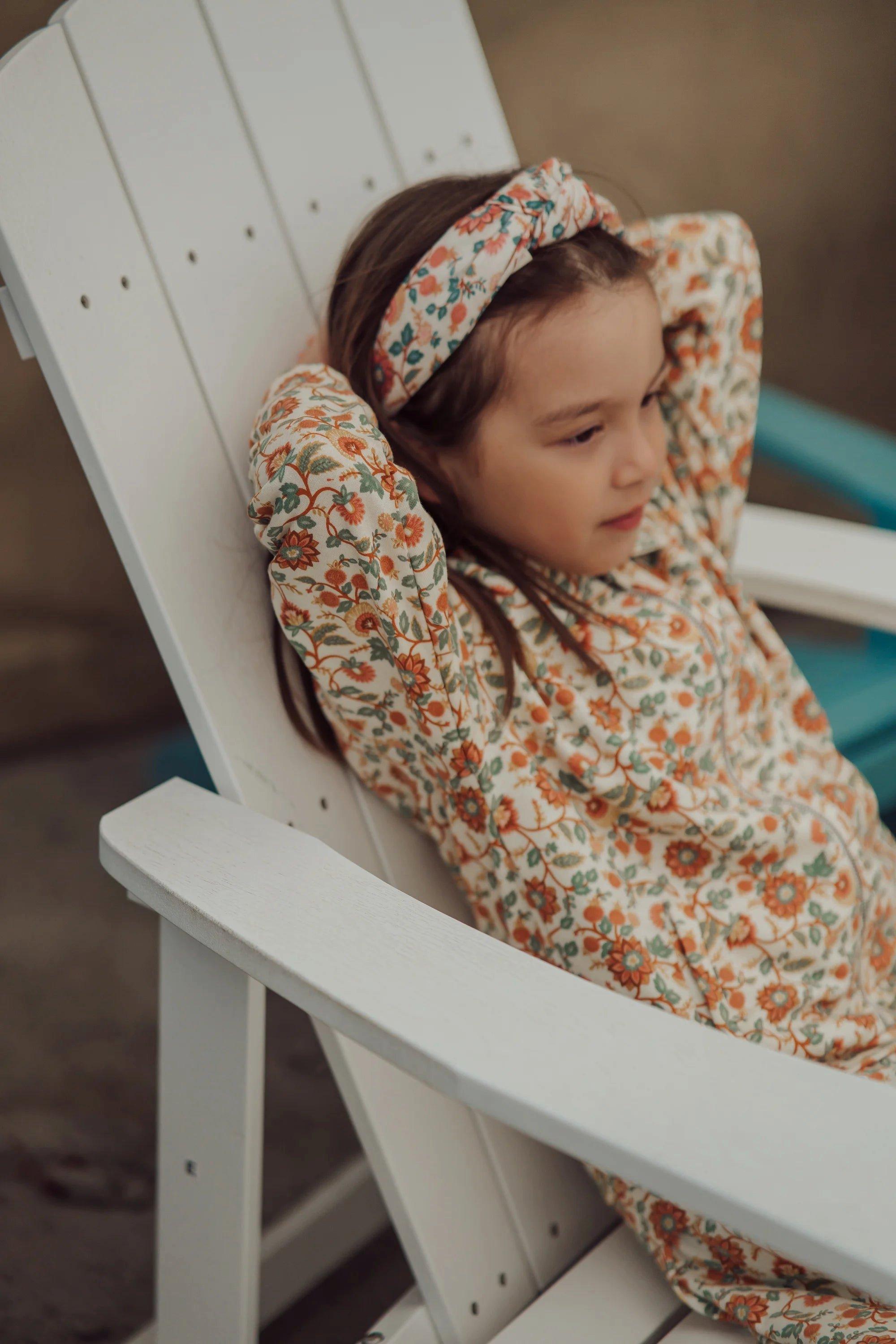Classic Knot Headband | Organic Cotton | In Bloom image number 4
