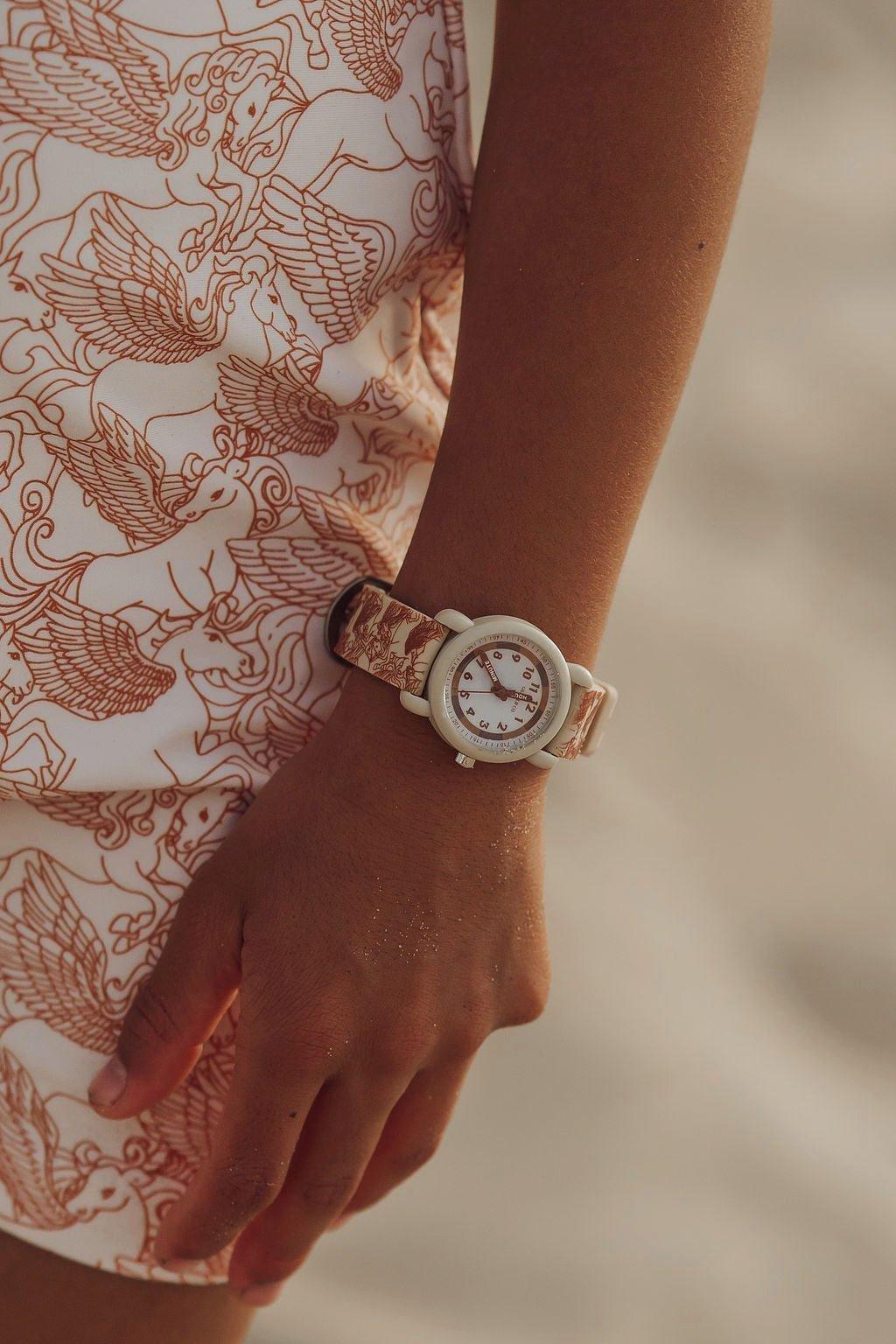 Classic Watch | Silicone + Stainless Steel | Pegasus image number 2
