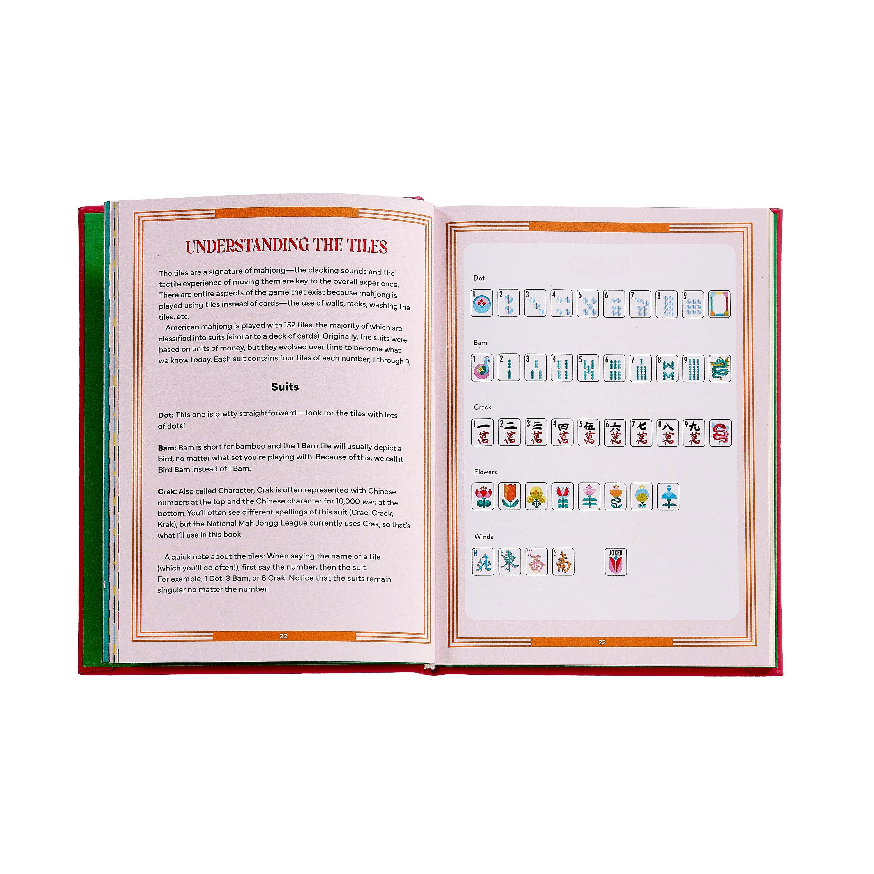 Play Mahjong! An All-Levels Guide to American Mahjong Leather Bound Edition image number 2