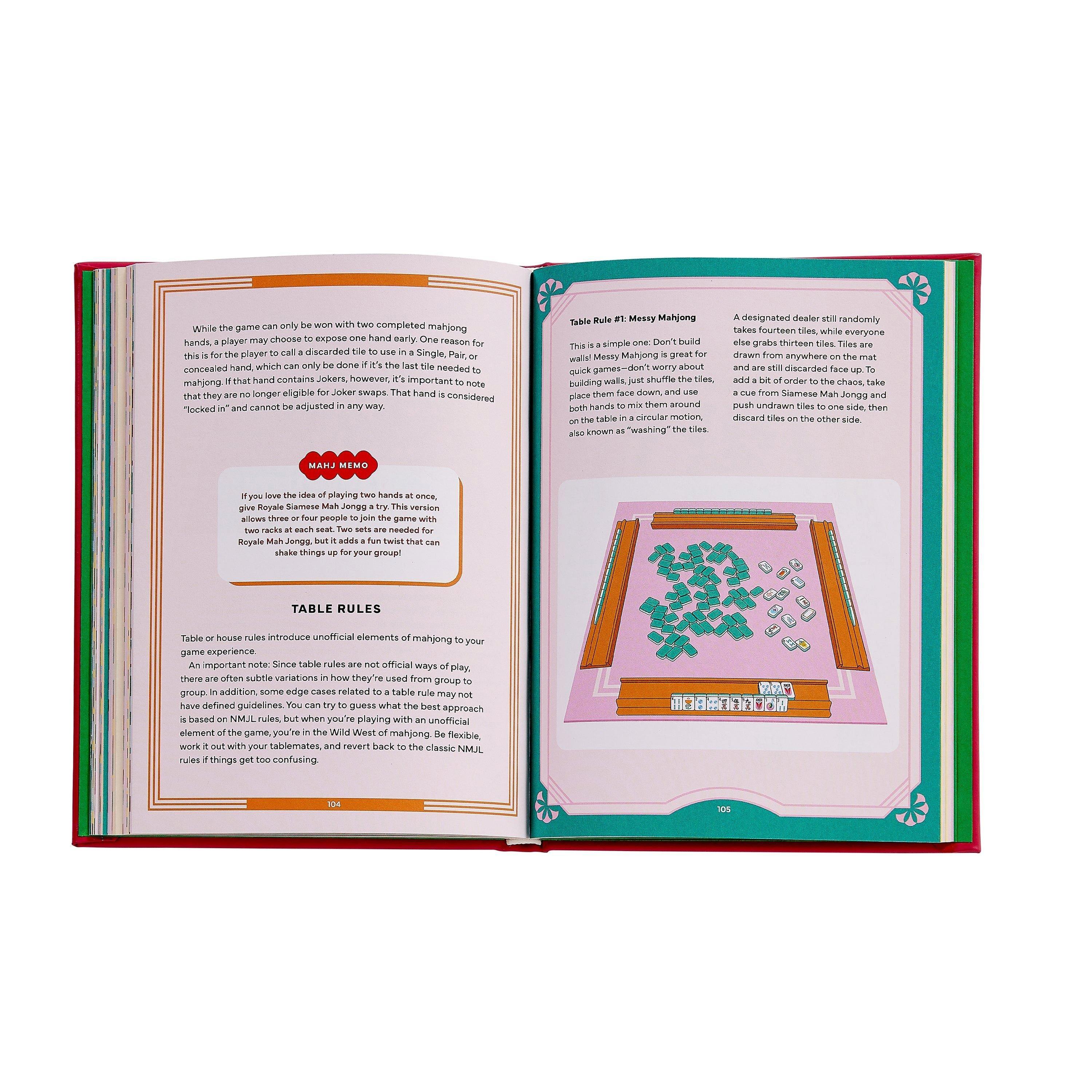 Play Mahjong! An All-Levels Guide to American Mahjong Leather Bound Edition image number 4