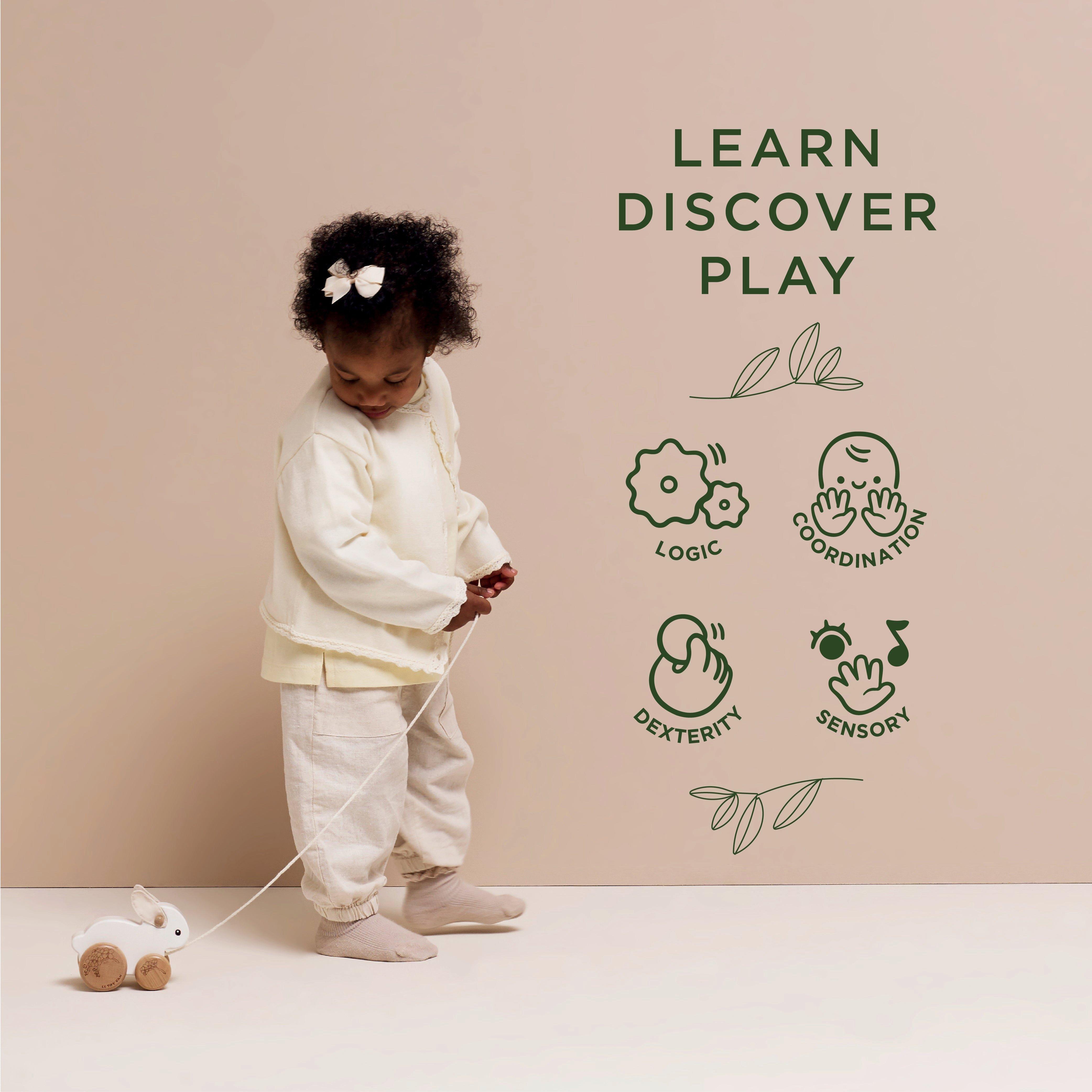 Pull Along Hopping Bunny image number 3