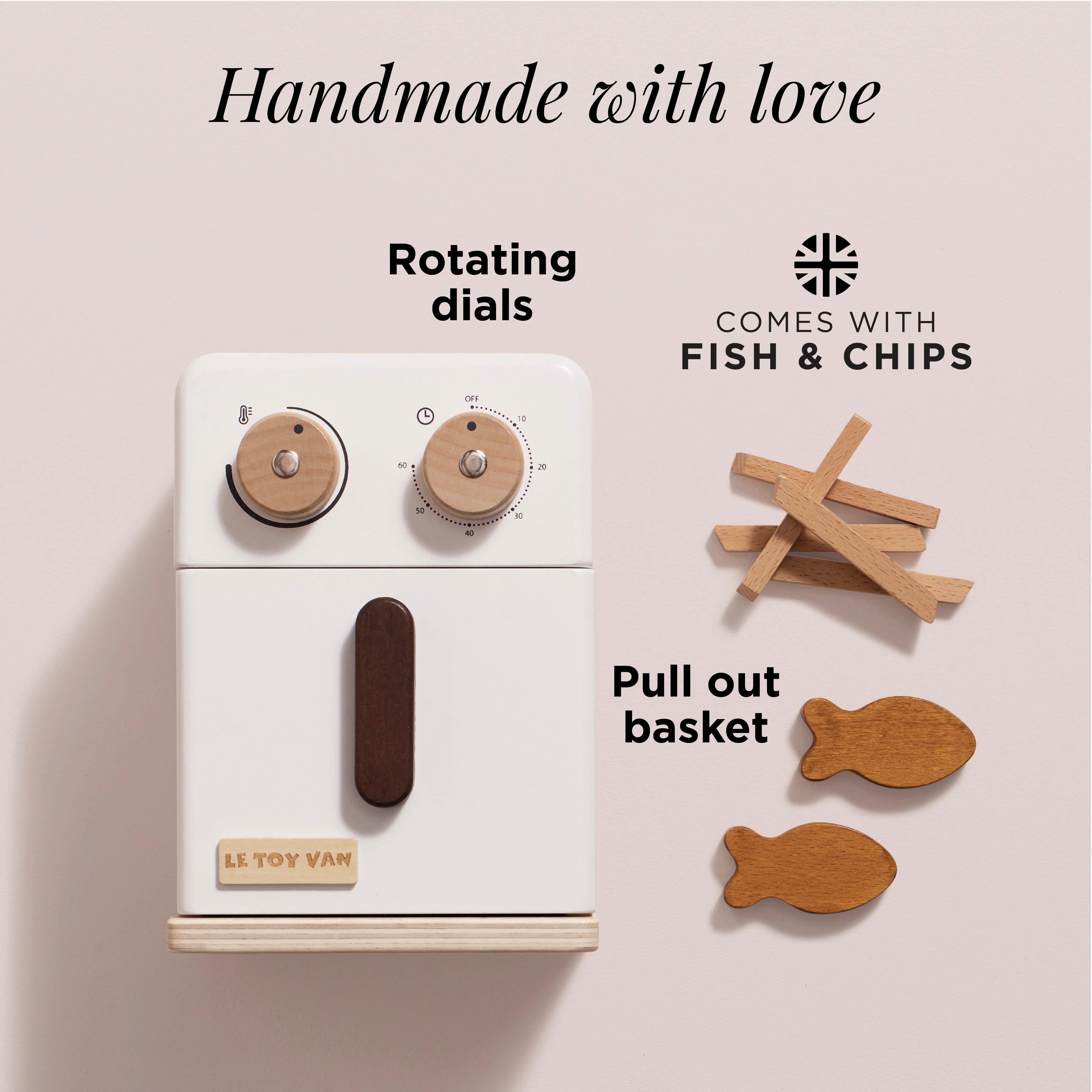 Wooden Air Fryer & Playfood image number 2