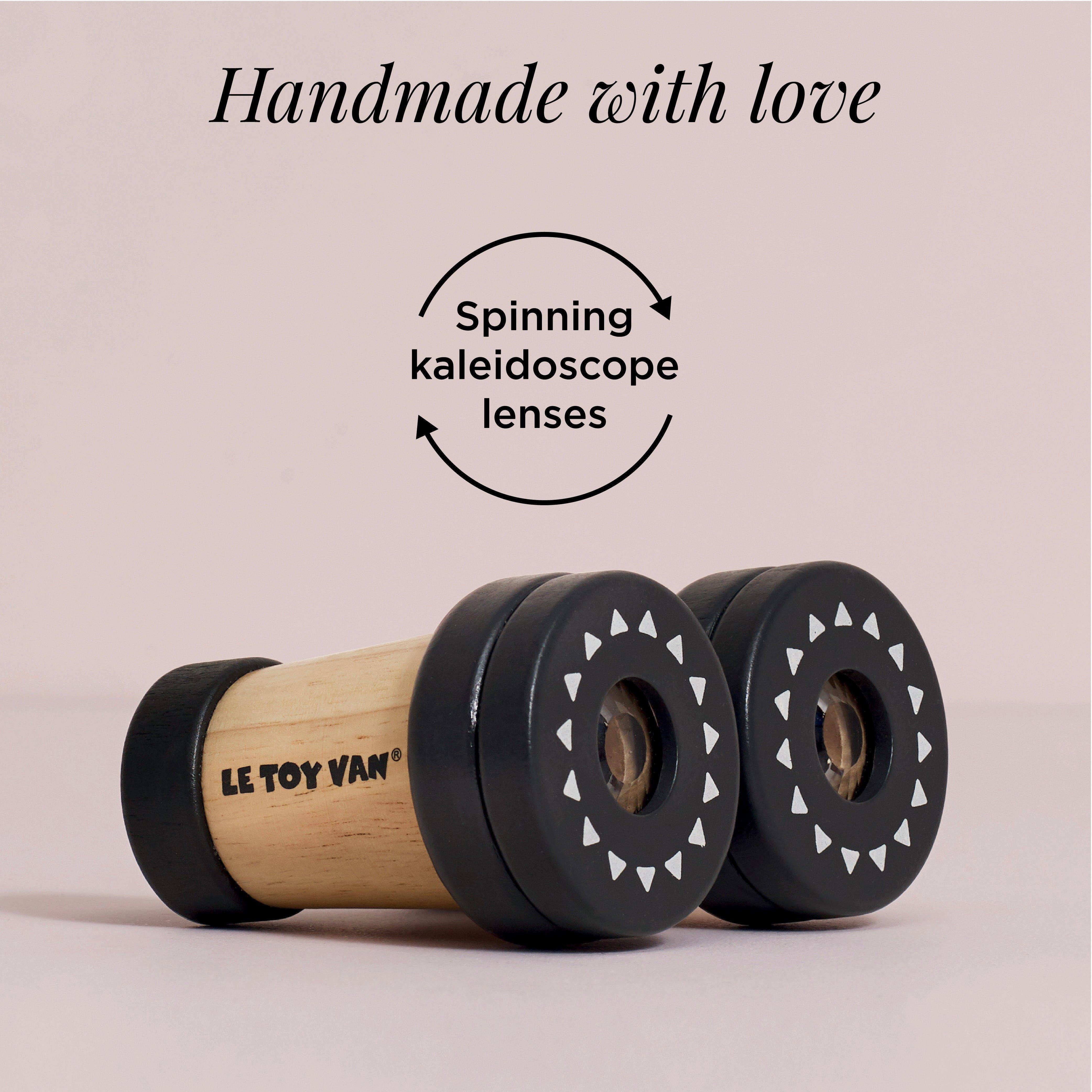 Wooden Retro Binoculars image number 2