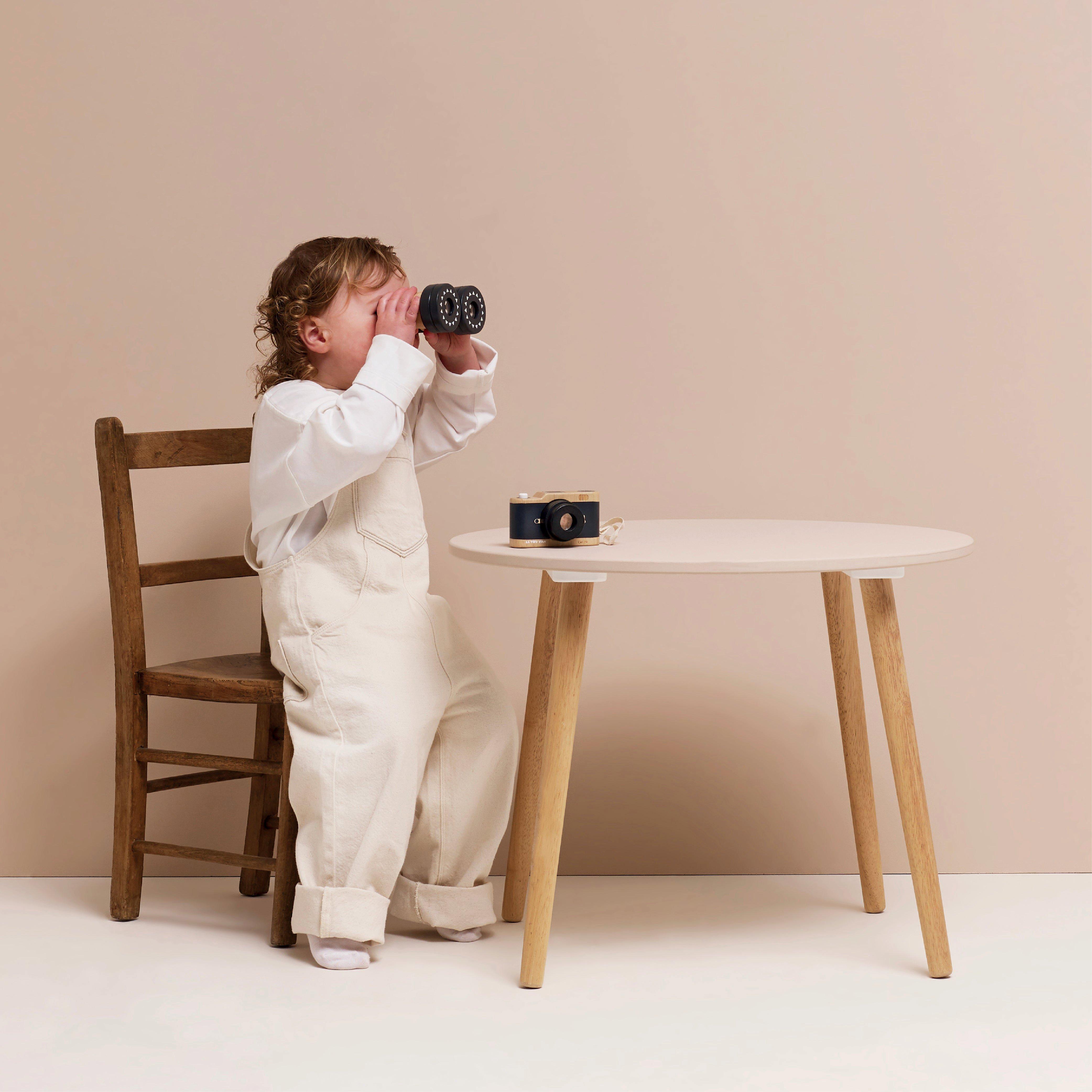 Wooden Retro Binoculars image number 1