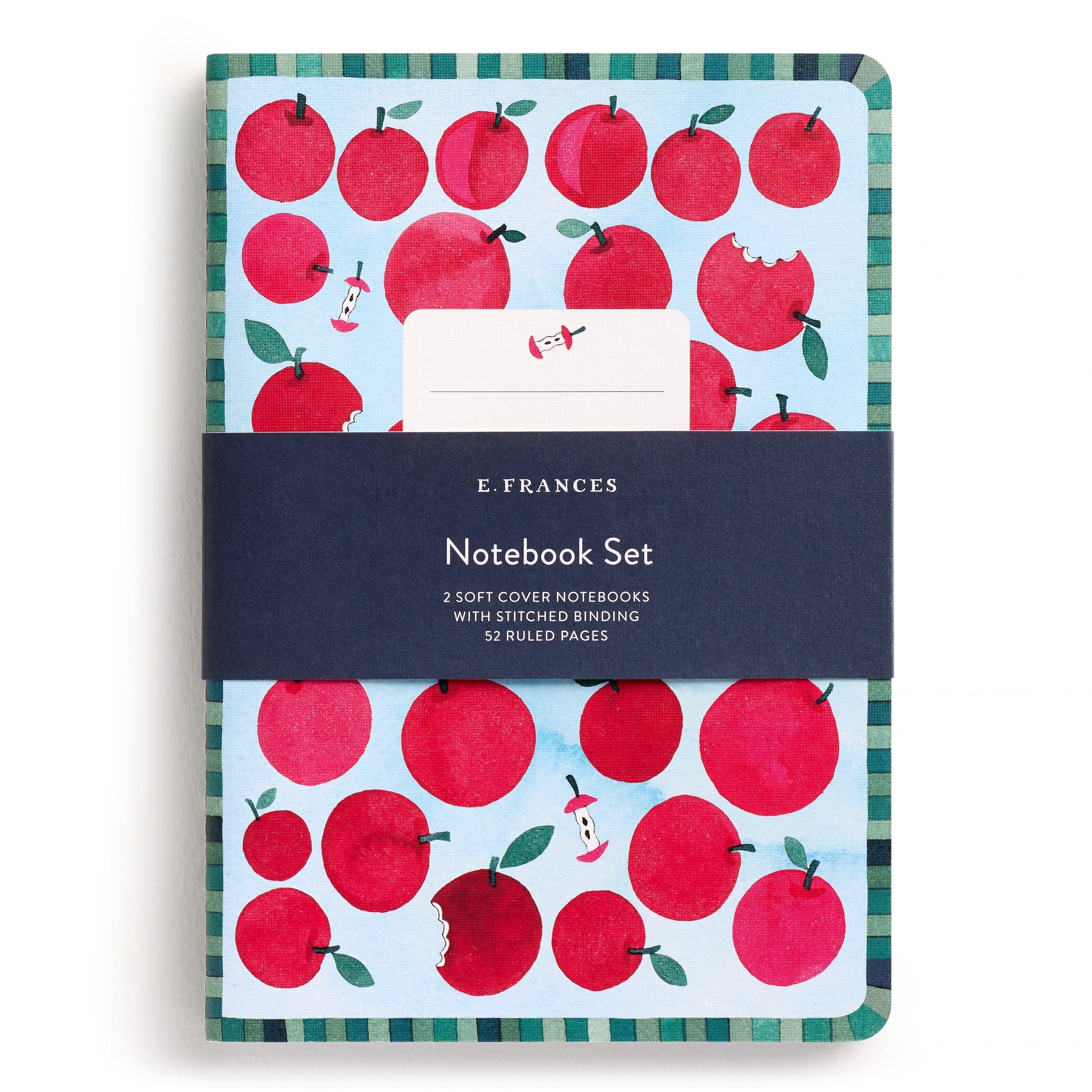 Apple a Day Stitched Notebook Set image number 2