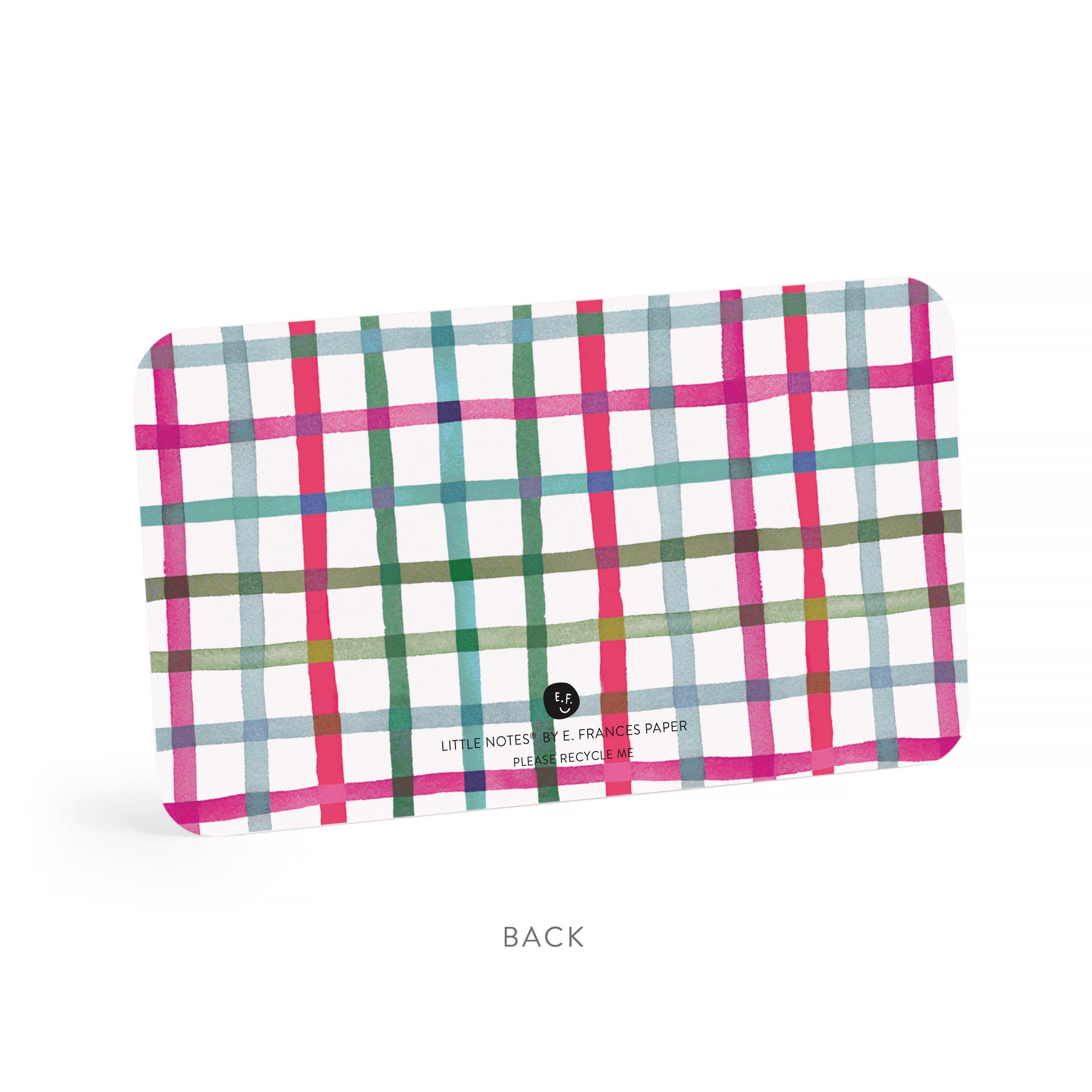 Happy Plaid Little Notes&reg; image number 4