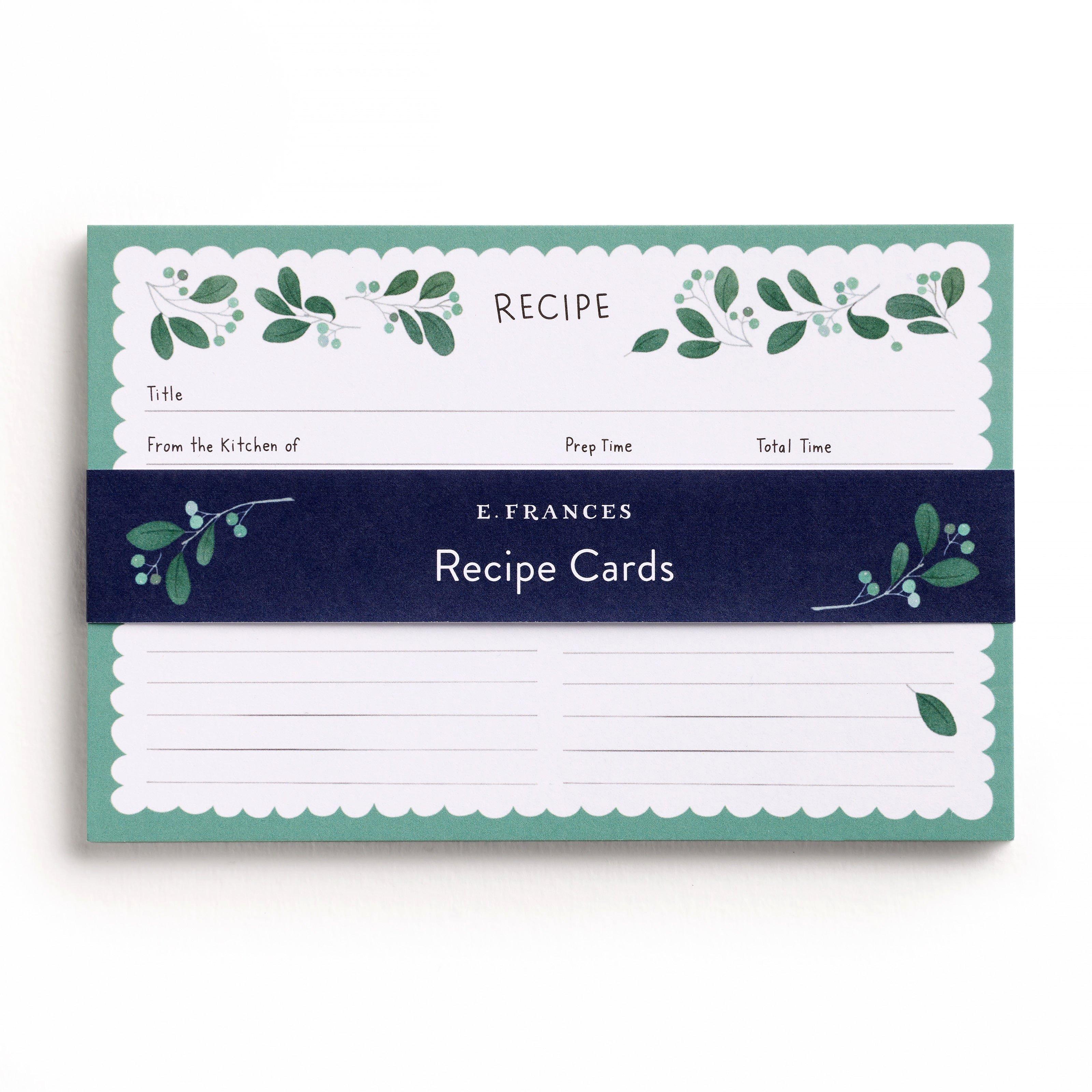 Chirps and Cheers Recipe Card Set image number 2