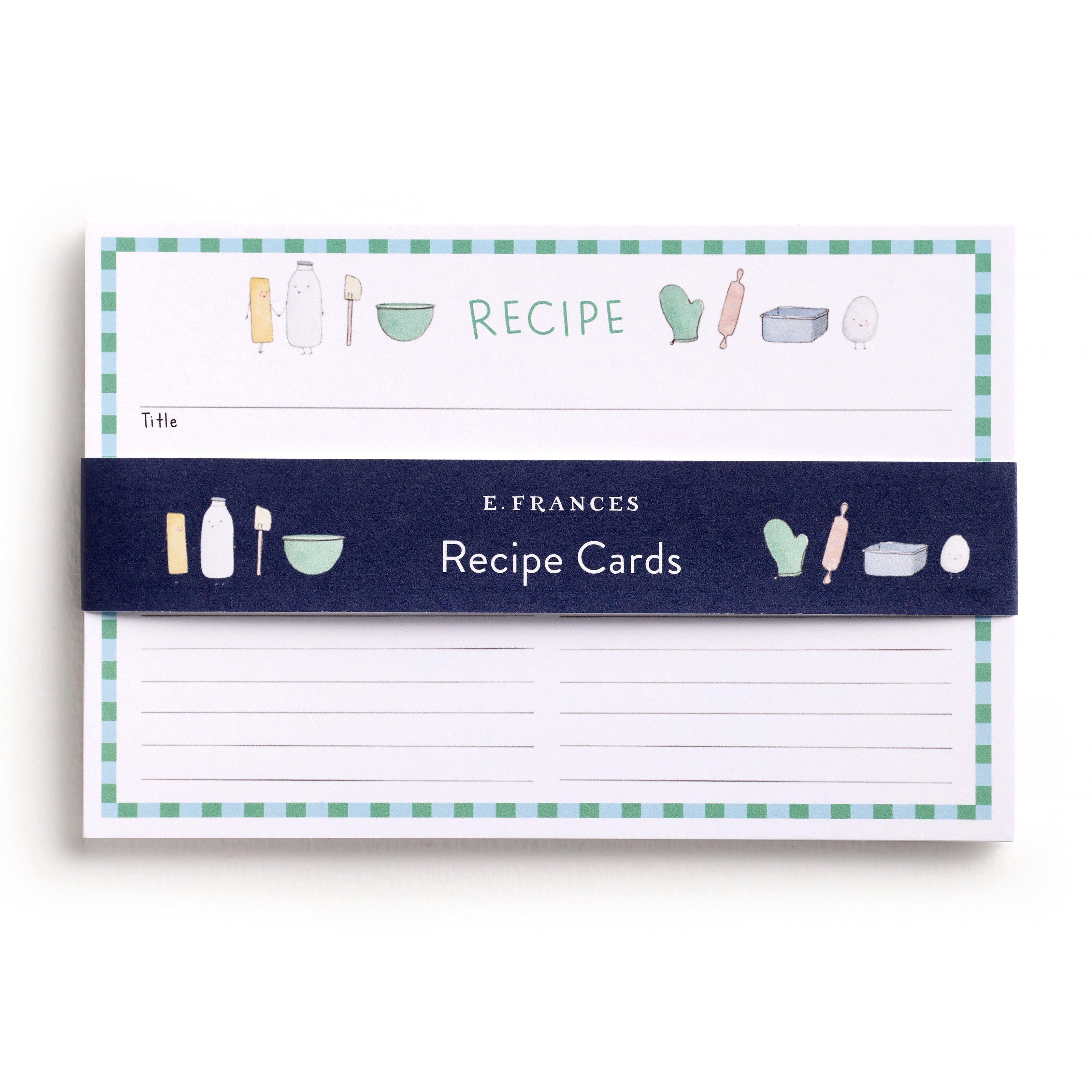 Dessert First Recipe Card Set image number 2