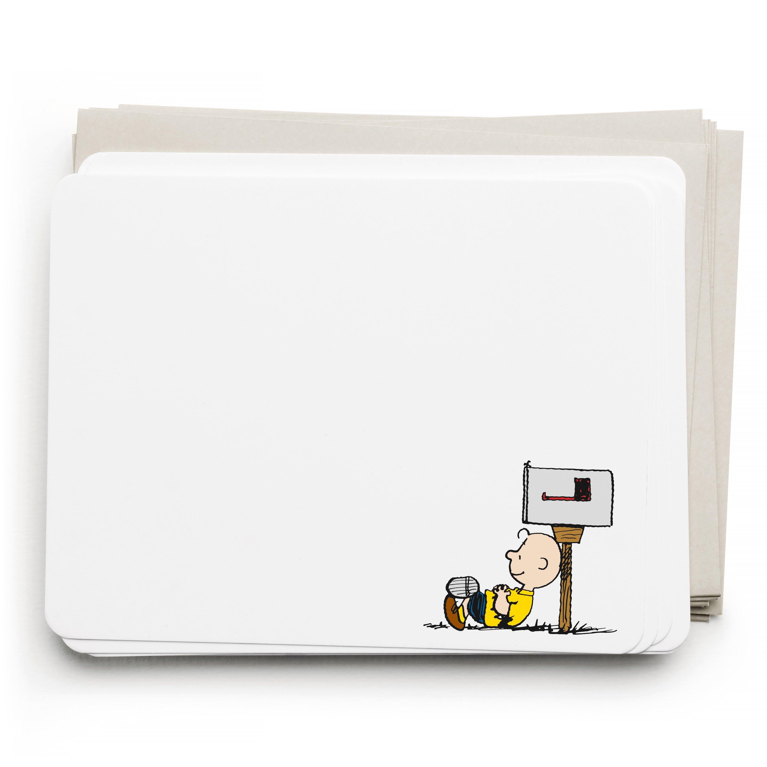 Peanuts Charlie Brown Mailbox Flat Notes image number 2