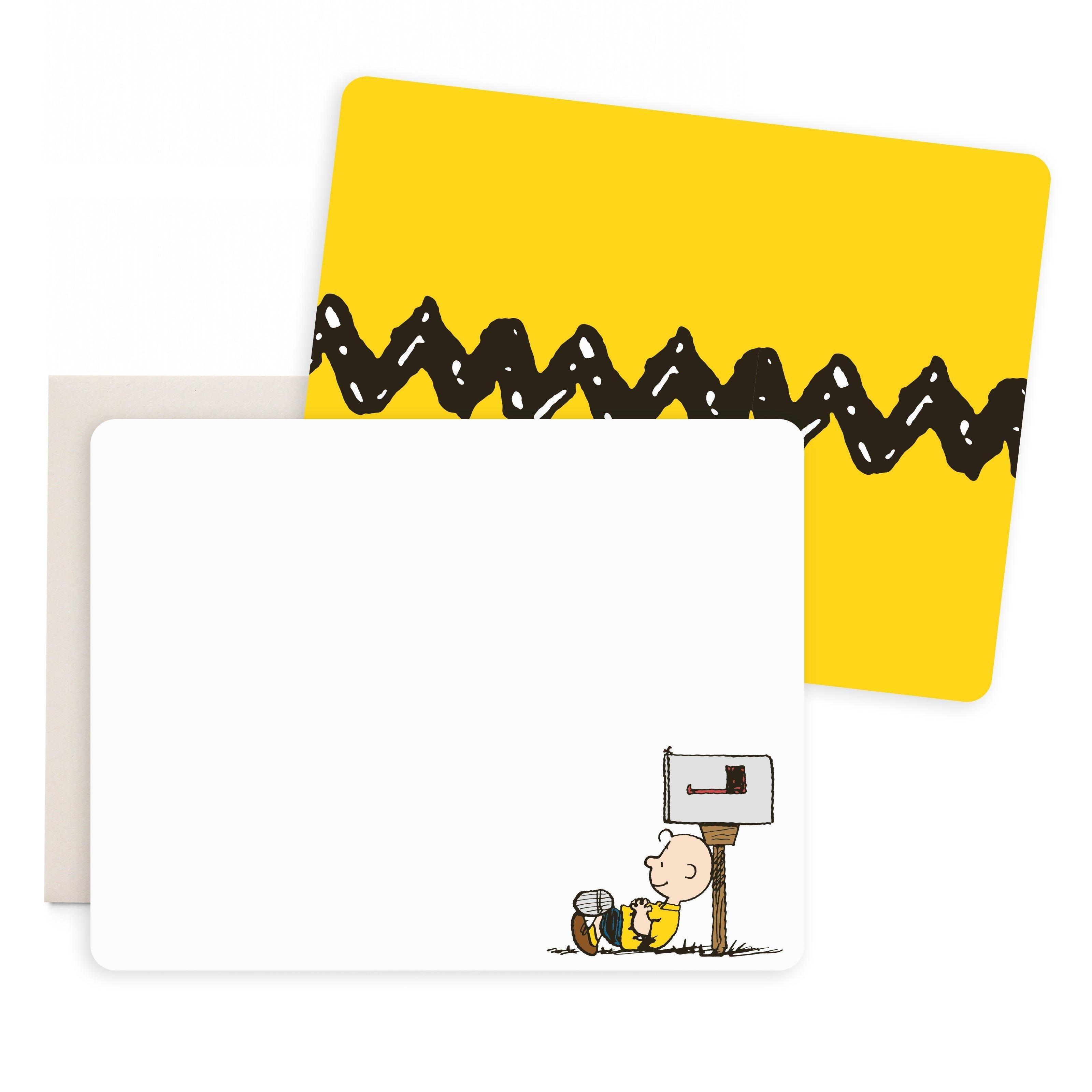 Peanuts Charlie Brown Mailbox Flat Notes image number 1