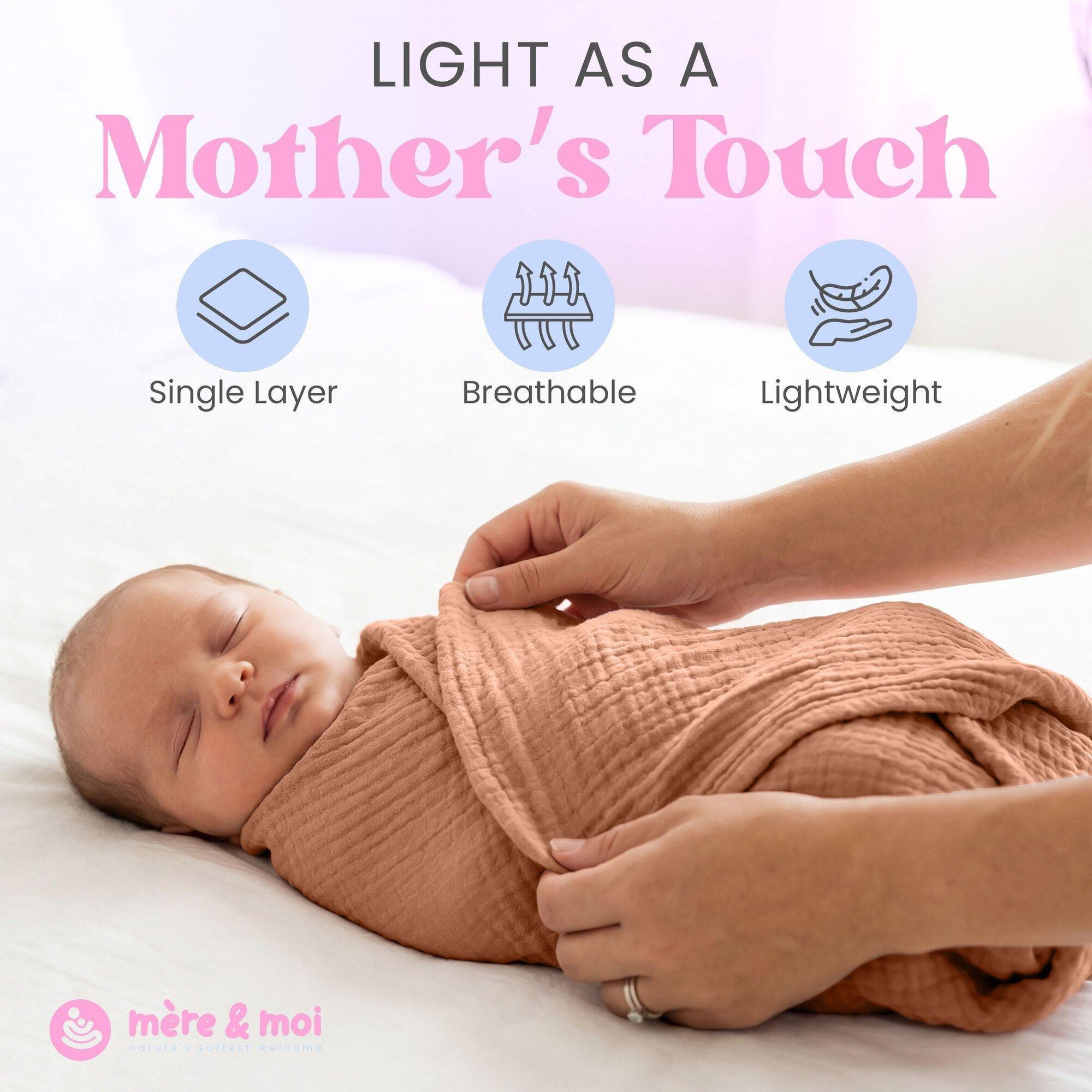 Baby Blanket: 2pk - Peach & Cream image number 2