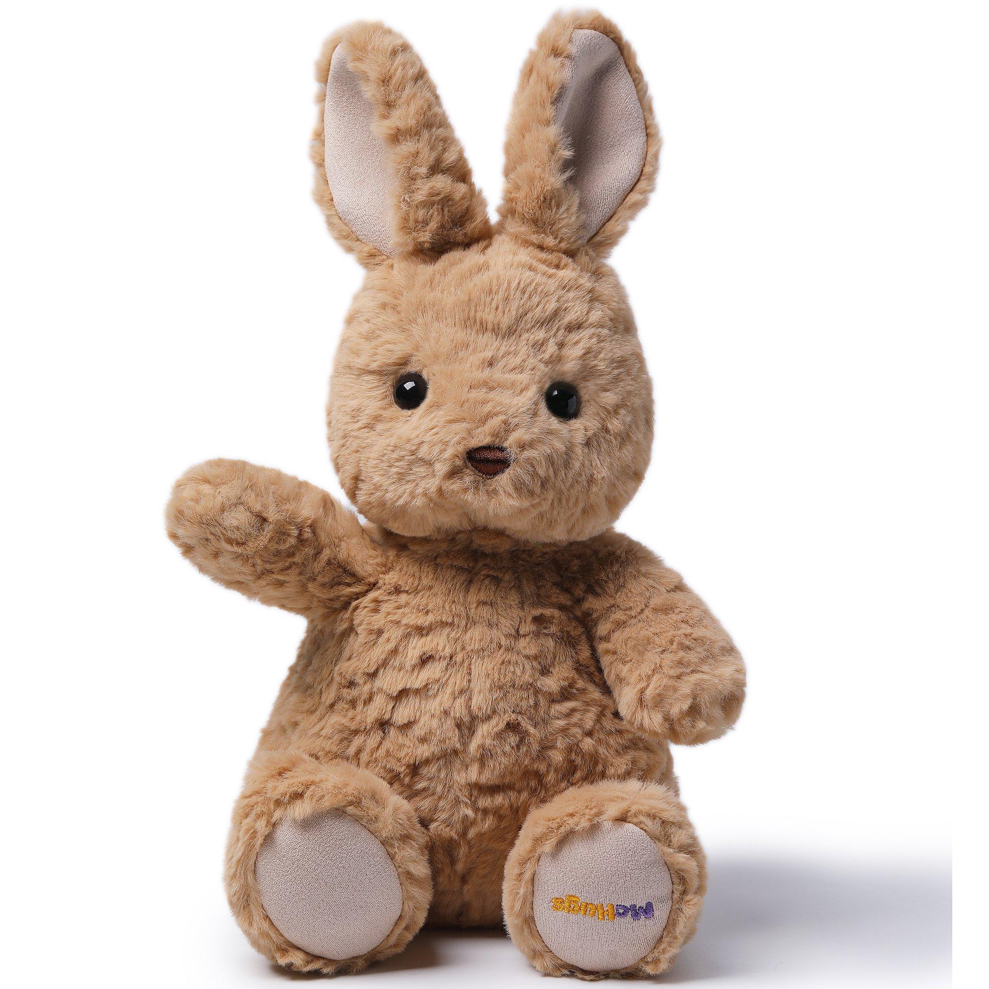 Forest Series: Latte Bold Bunny - 9.8" Plush image number 1