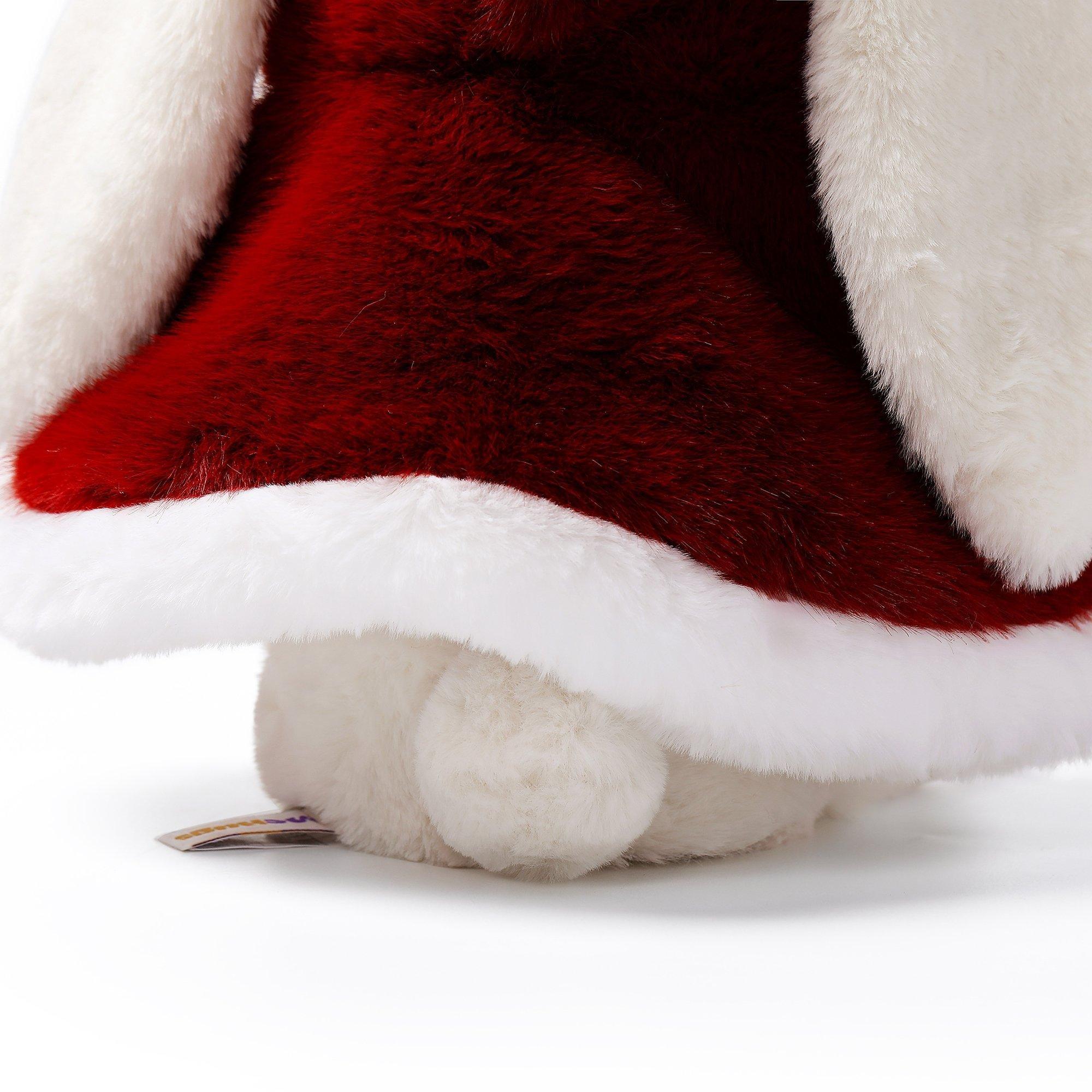 Forest Series: Red Riding Hood Smiling Rabbit - 9.8" Plush image number 4