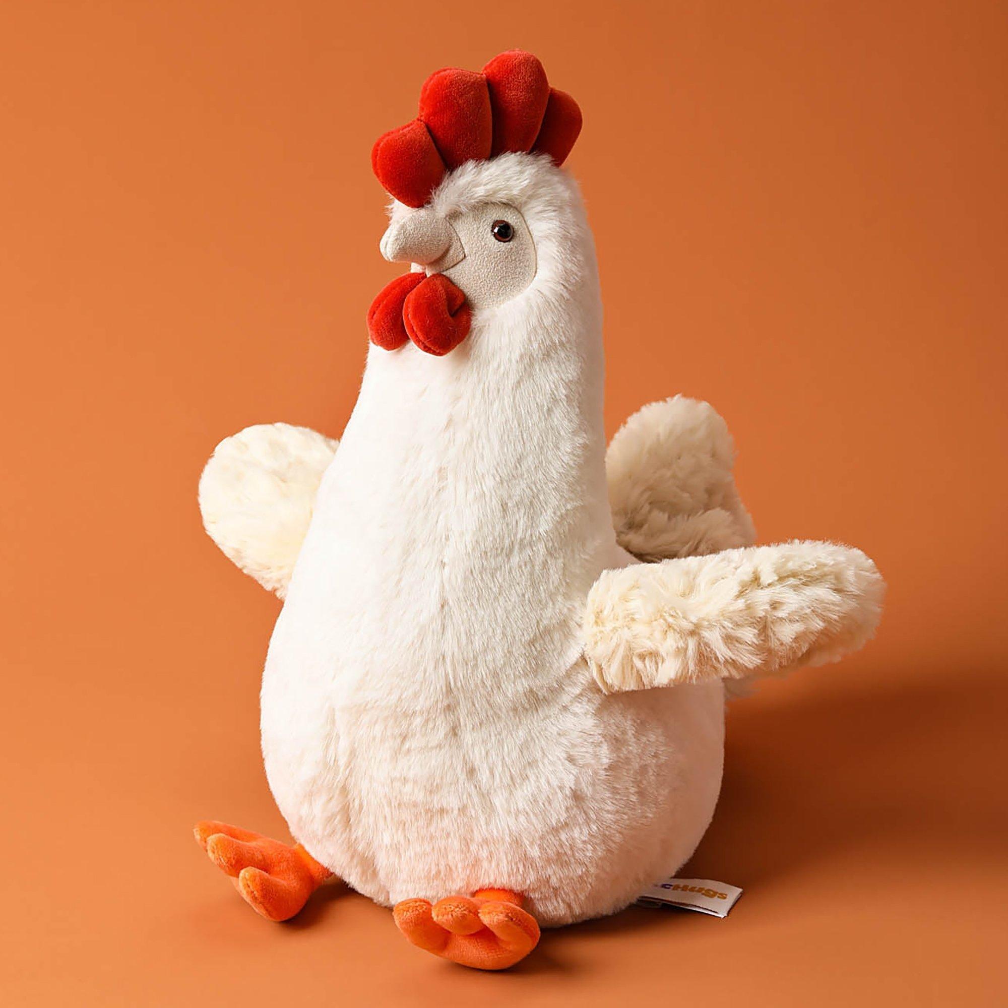 Farm Series: Marshmallow Chicken - 9.8" Plush image number 1