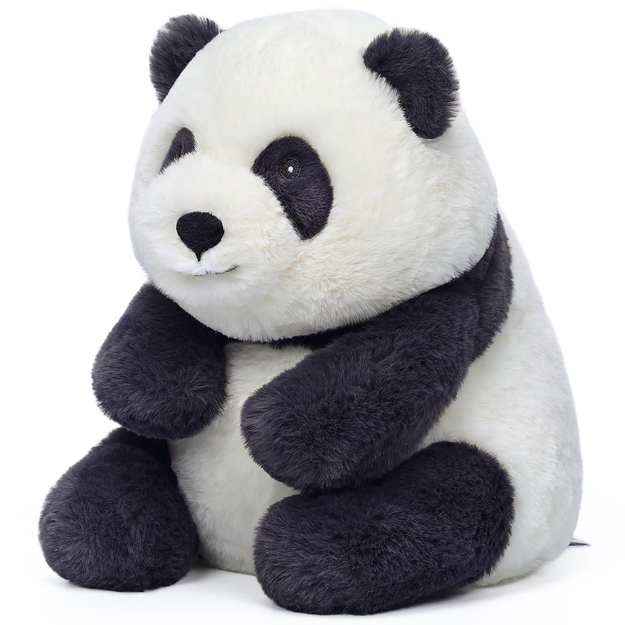 Forest Series: Smiling Panda Momo - 9.8" Plush image number 1