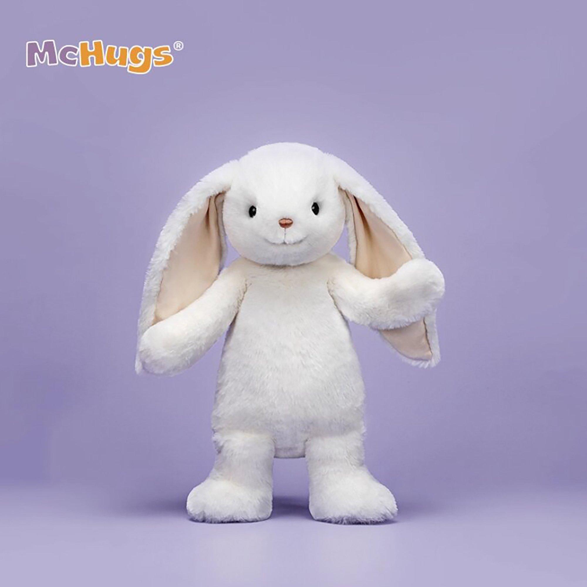 Forest Series: Milky Smiling Rabbit - 9.8" Plush image number 1