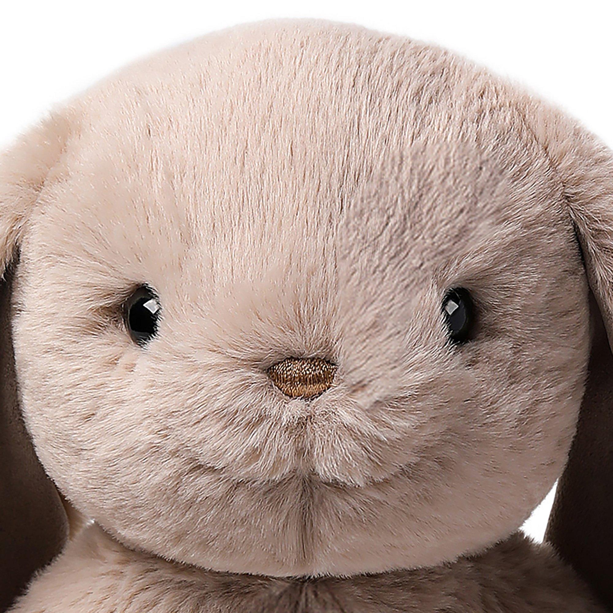 Forest Series: Silverleaf Grey Smiling Rabbit - 9.8" Plush image number 2