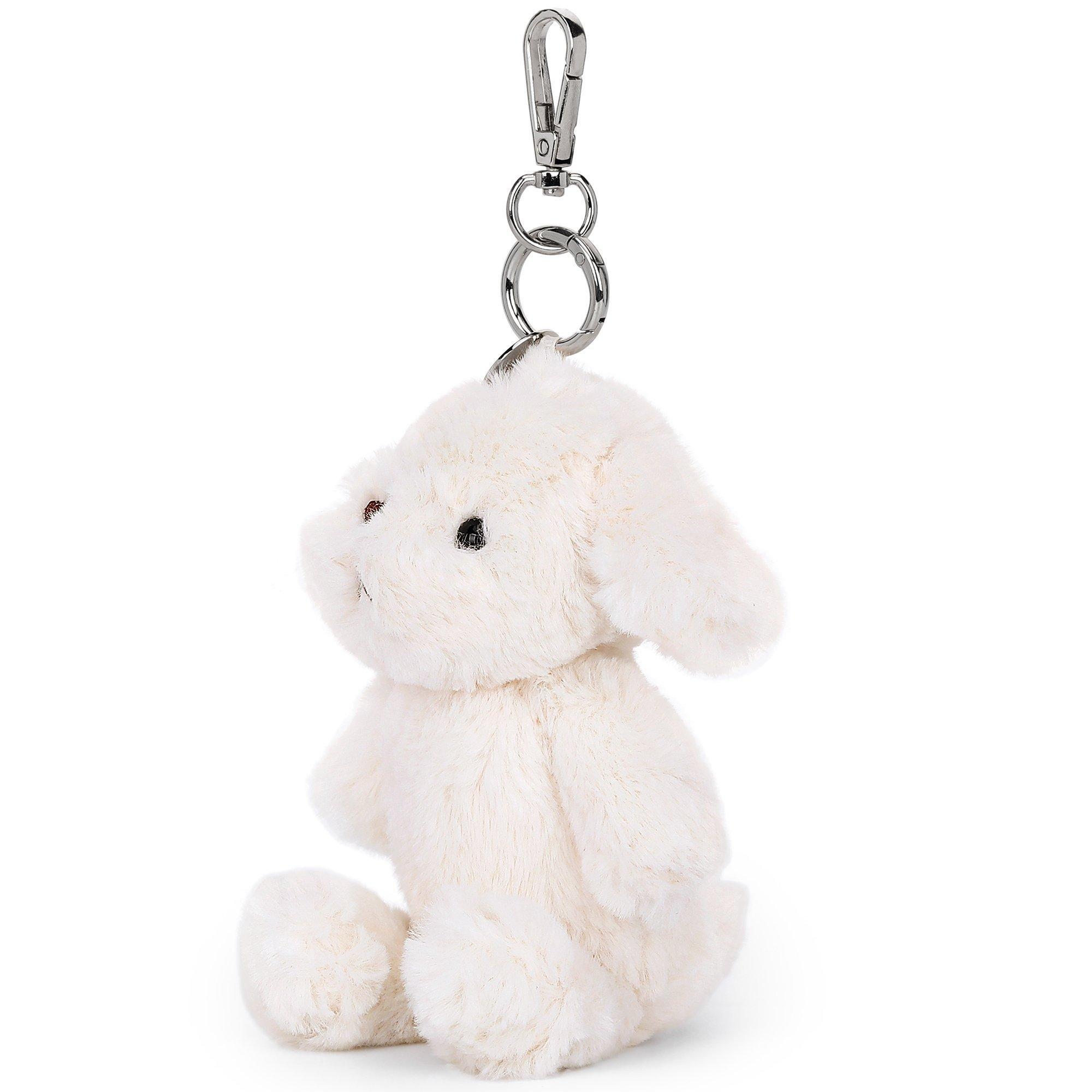 Bag Charm: Joyce Cream Dog image number 1
