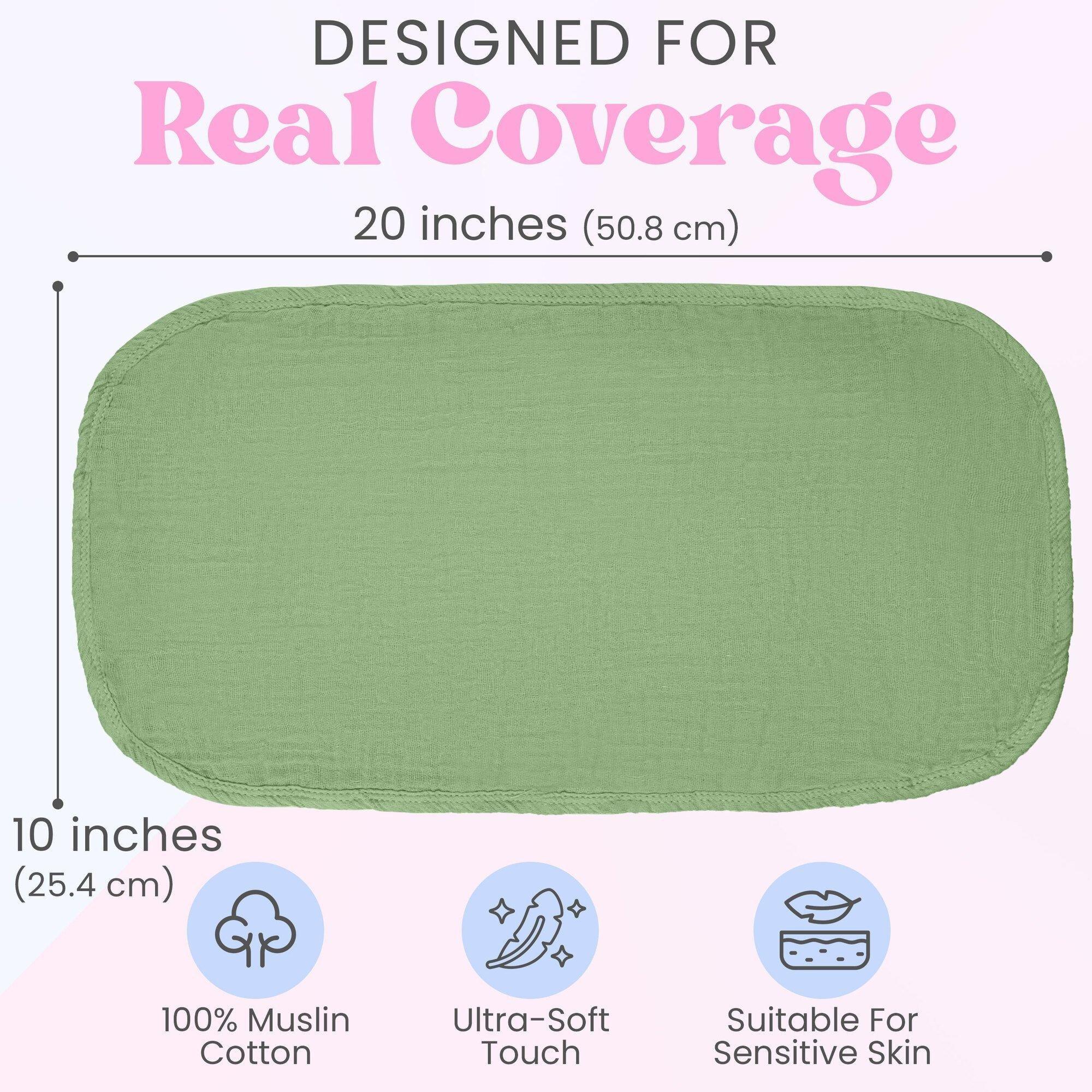 Burp Cloths: 10pk - Multicolor image number 2