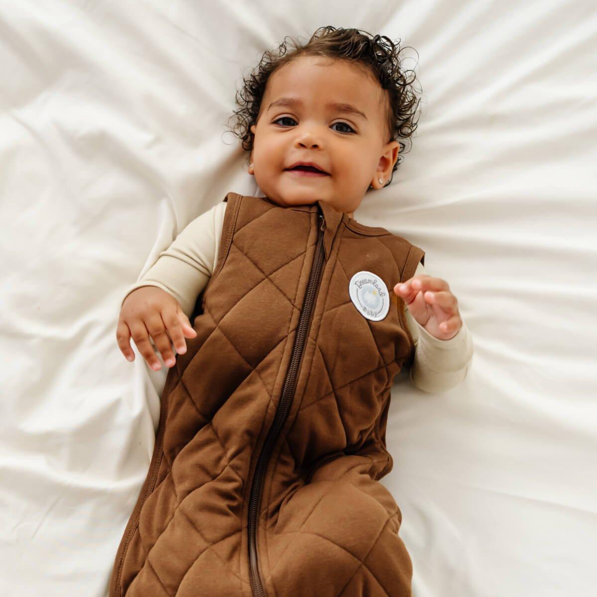 Dream Weighted Sleep Sack | Chestnut image number 1