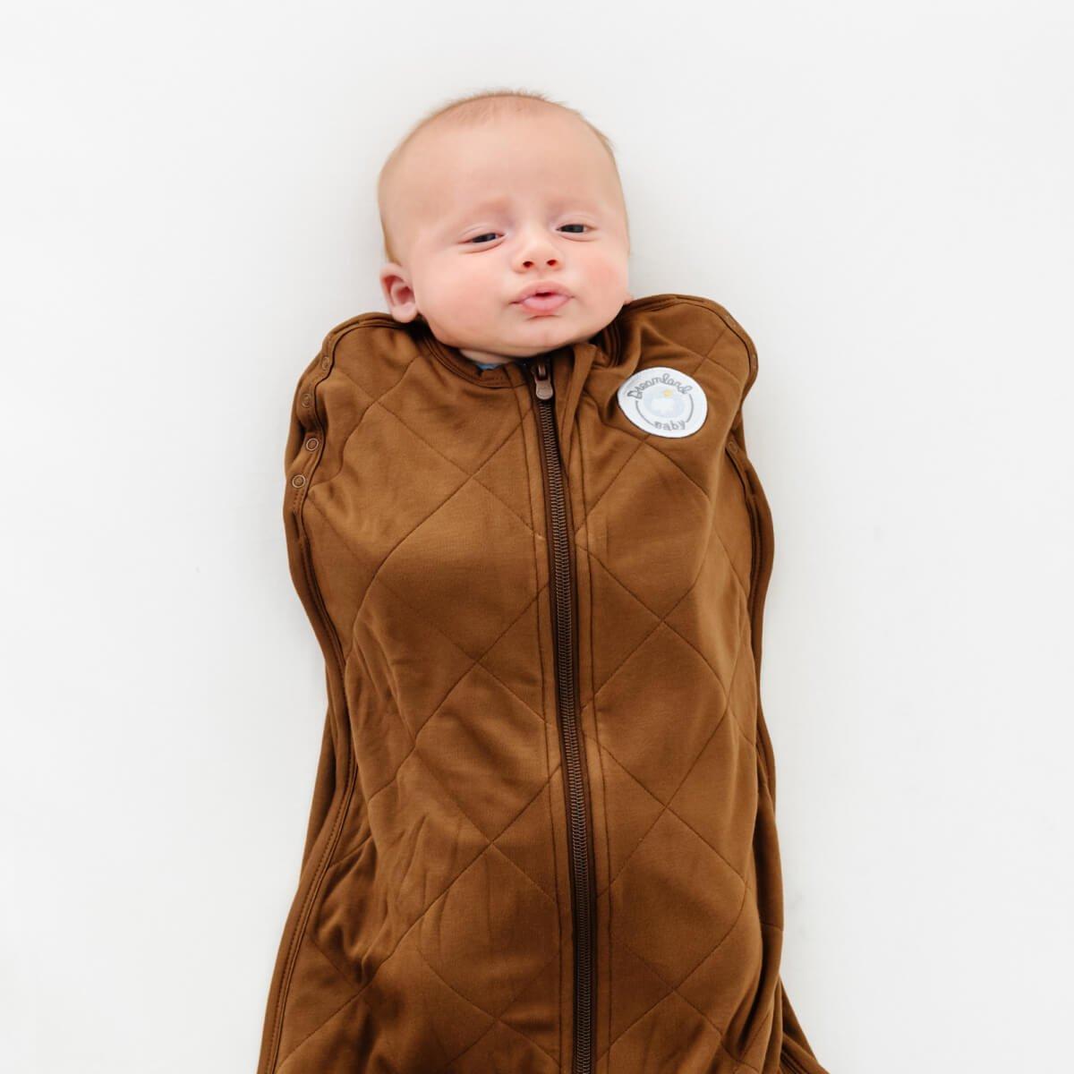 Bamboo Classic Swaddle | Chestnut image number 1