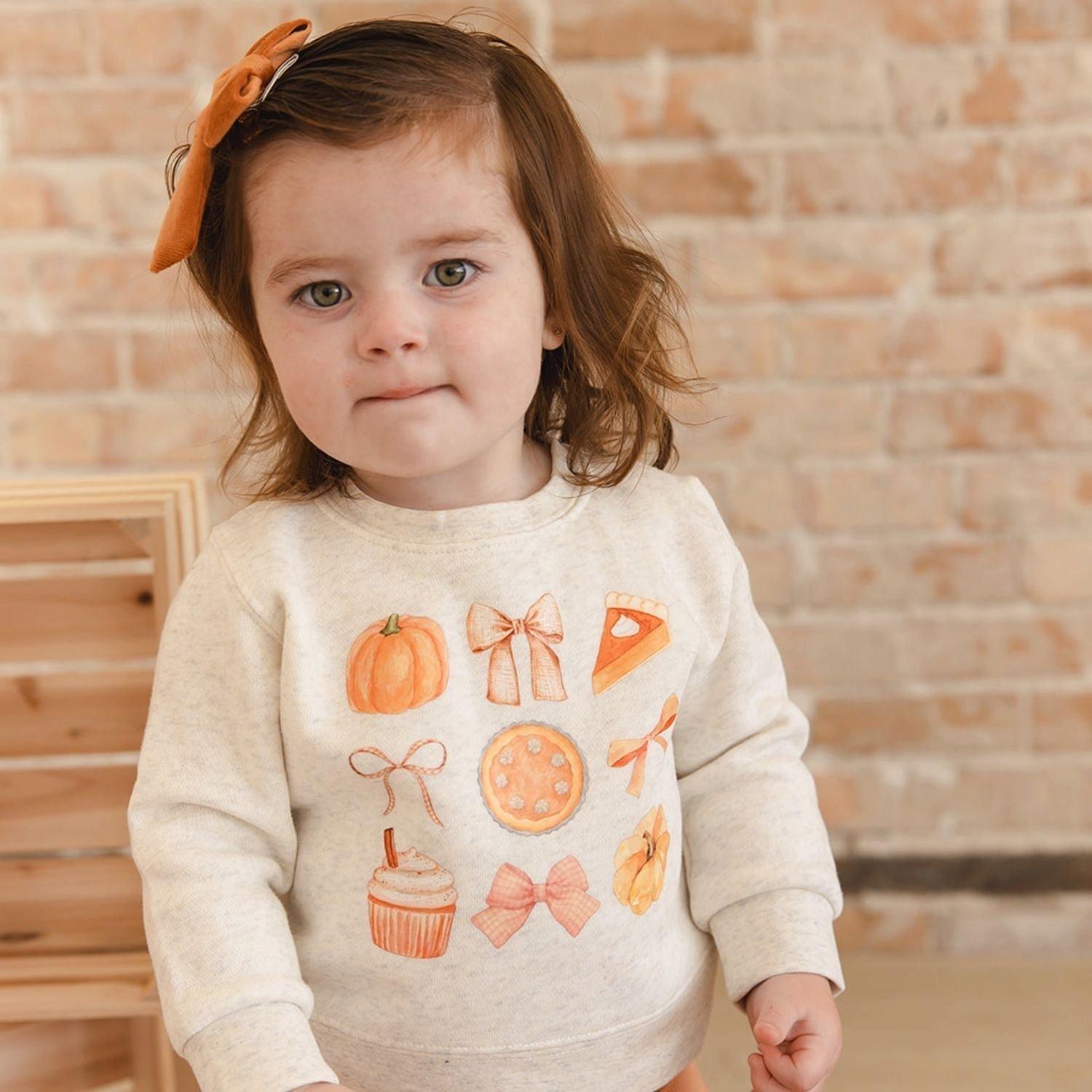 Thankful Cutie Thanksgiving Sweatshirt image number 2