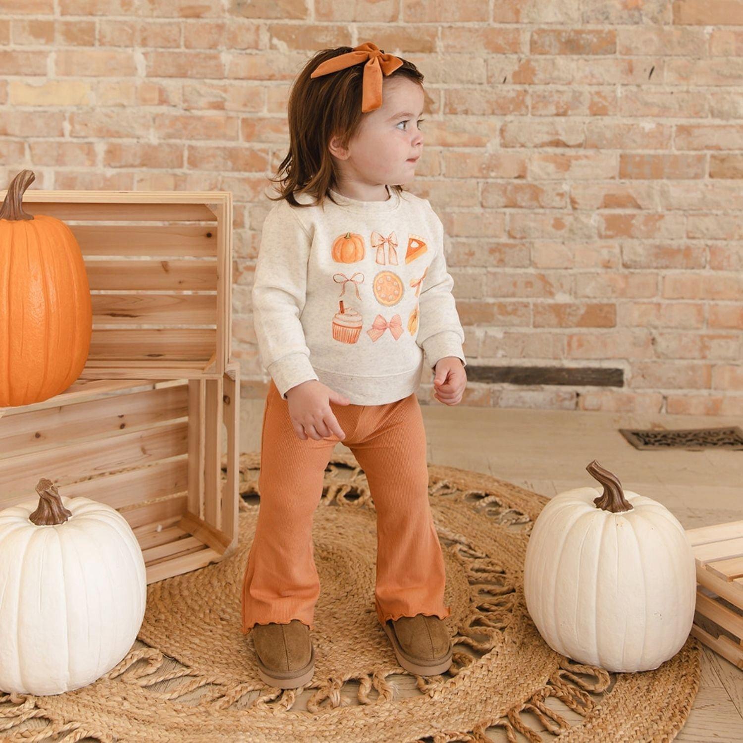 Thankful Cutie Thanksgiving Sweatshirt image number 3