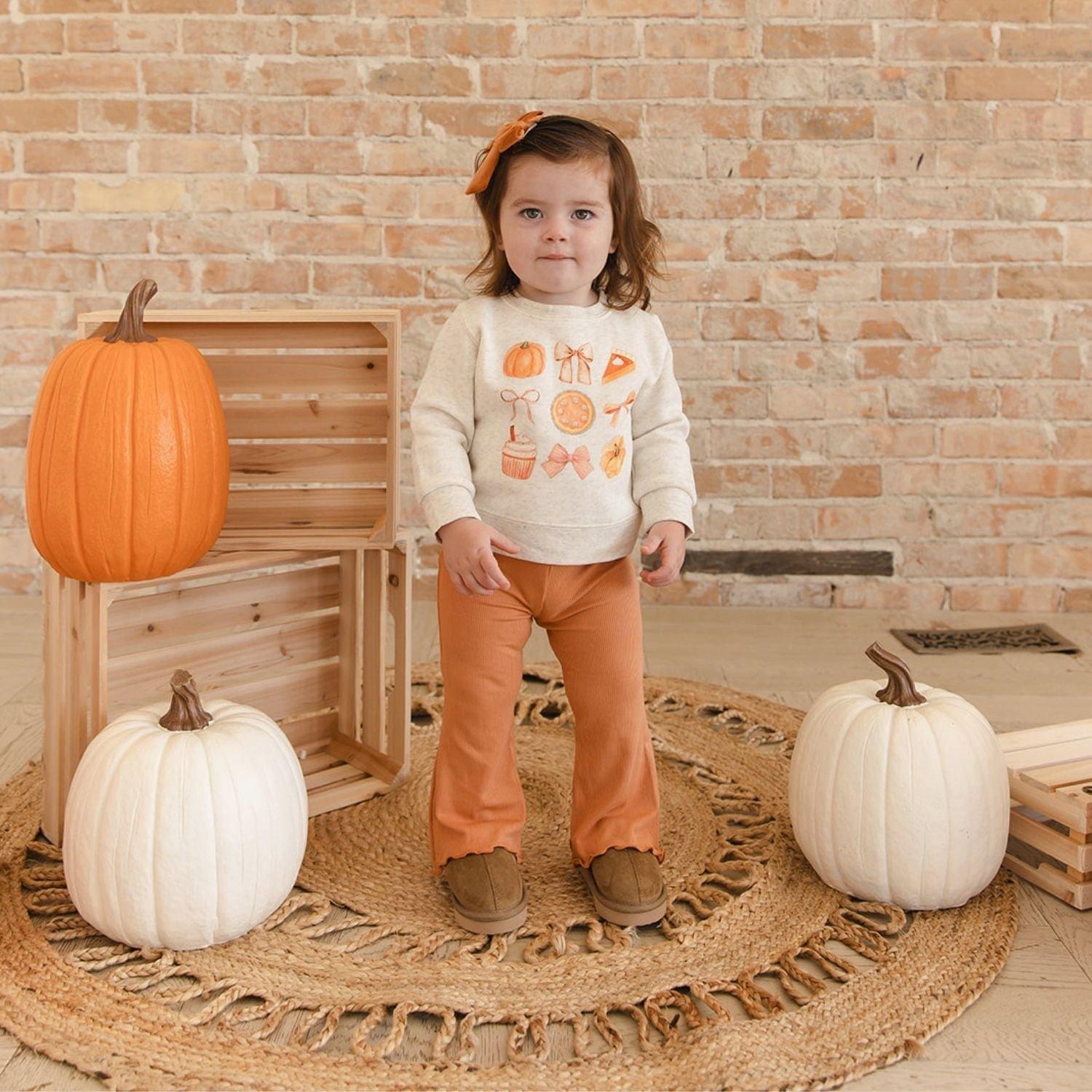 Thankful Cutie Thanksgiving Sweatshirt image number 1