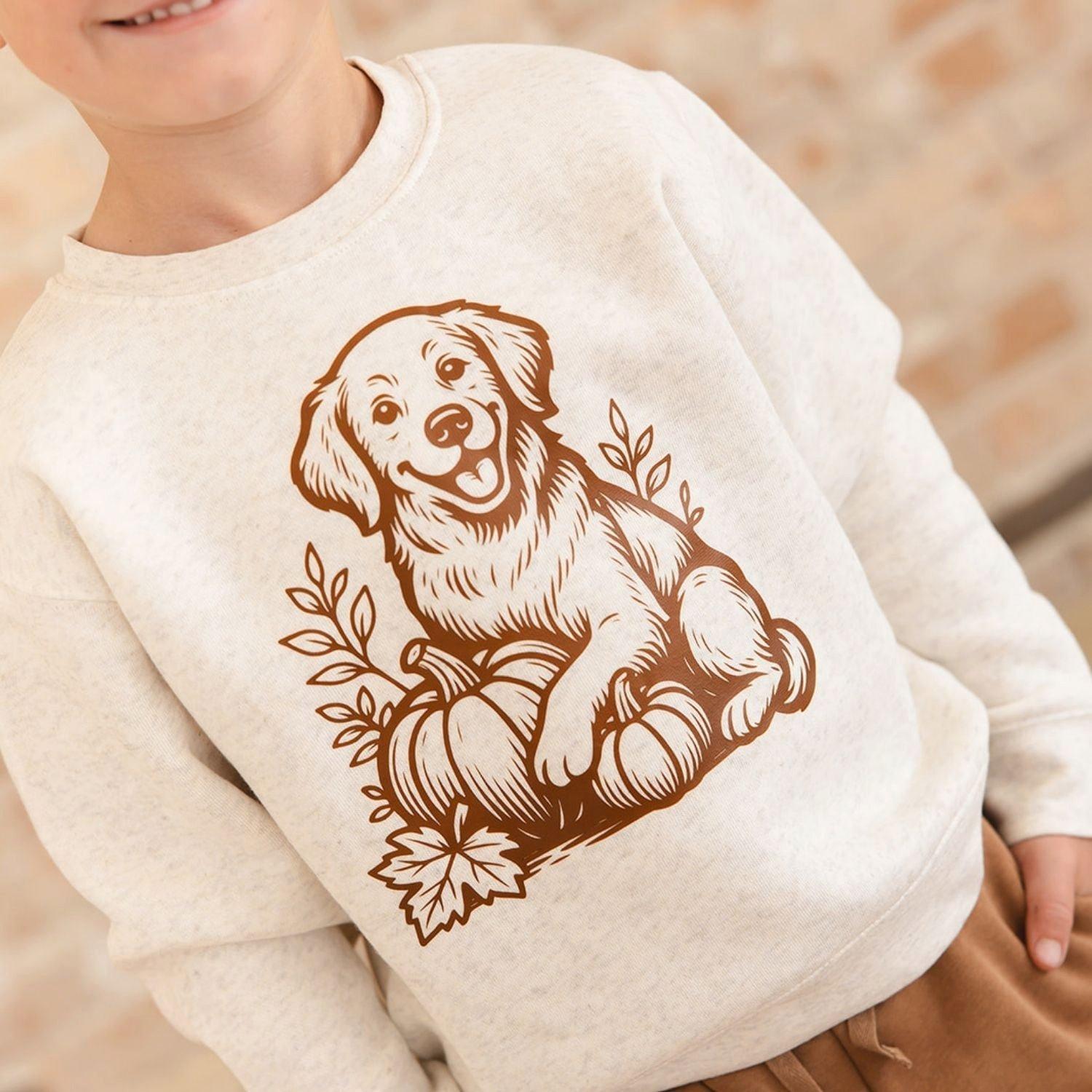 Golden Retriever Harvest Sweatshirt image number 2