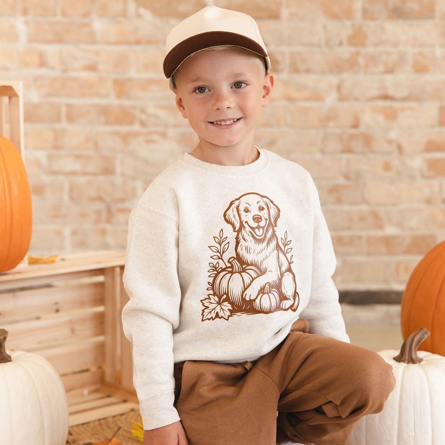 Golden Retriever Harvest Sweatshirt image number 4