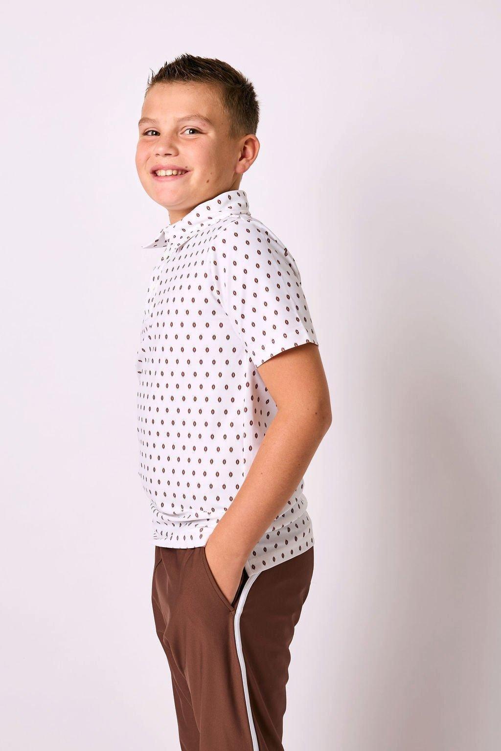Boys Polo Shirt - Football image number 3