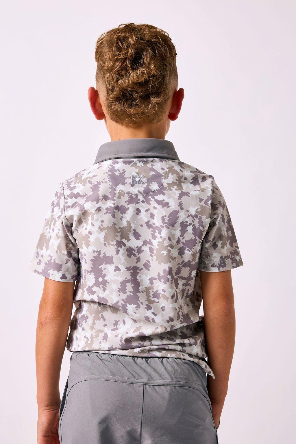 Boys Polo Shirt - Camo image number 3