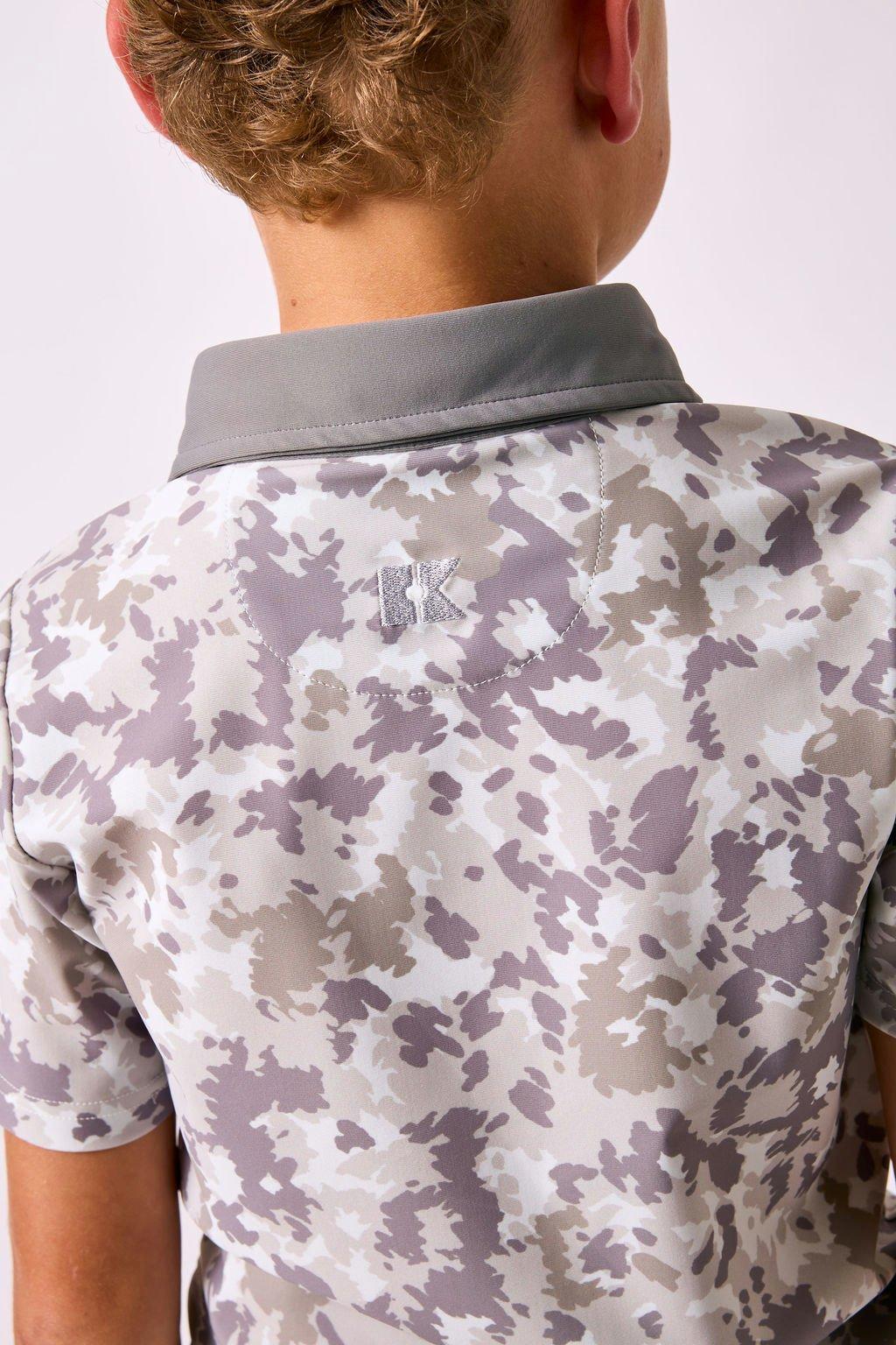 Boys Polo Shirt - Camo image number 4