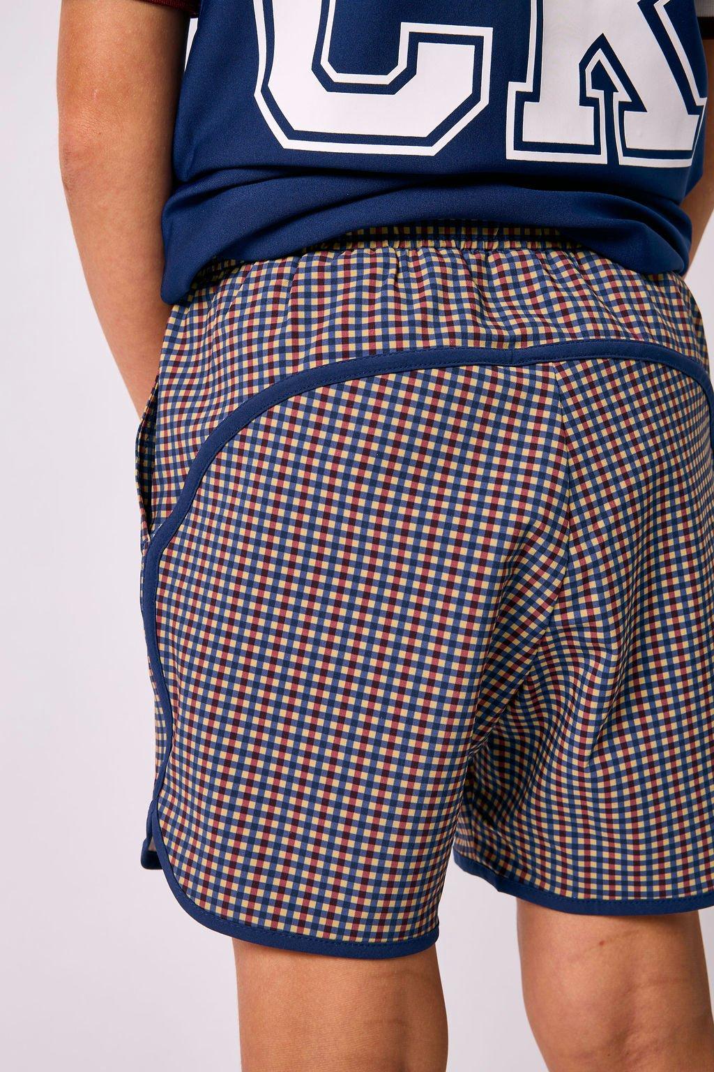 Boys Retro Super Short- Fall Plaid image number 2