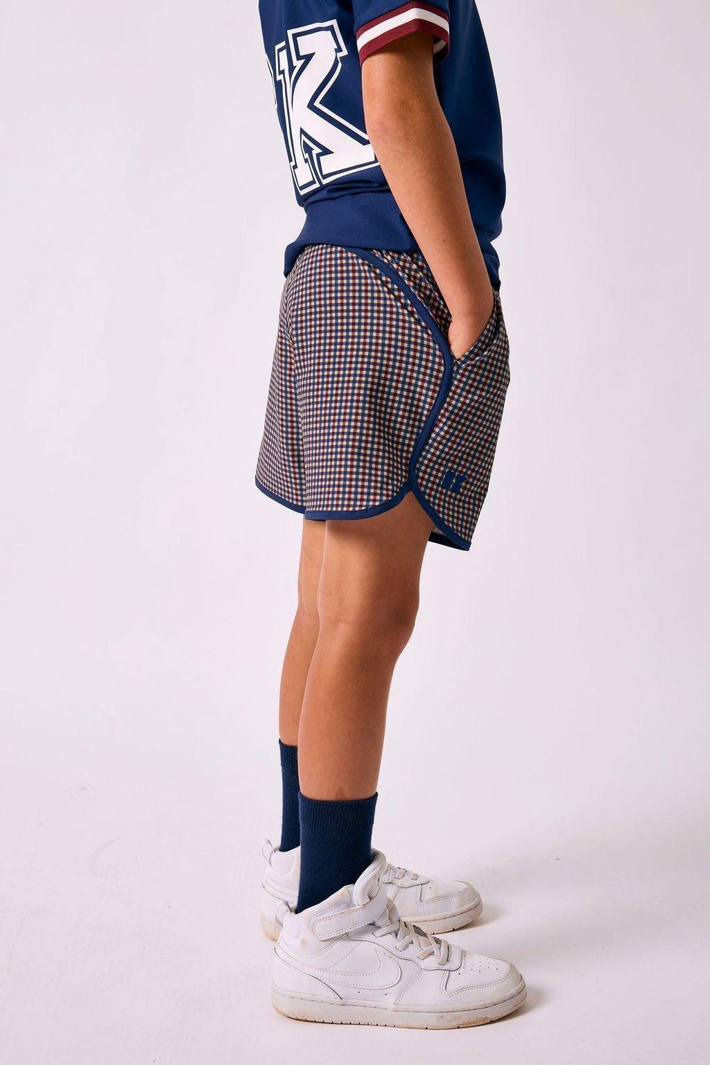 Boys Retro Super Short- Fall Plaid image number 4