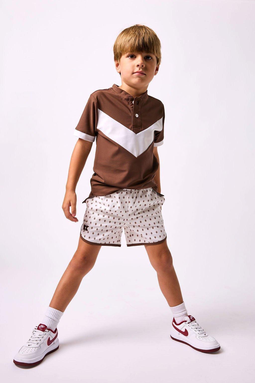 Boys Blade Shirt- Brown image number 2