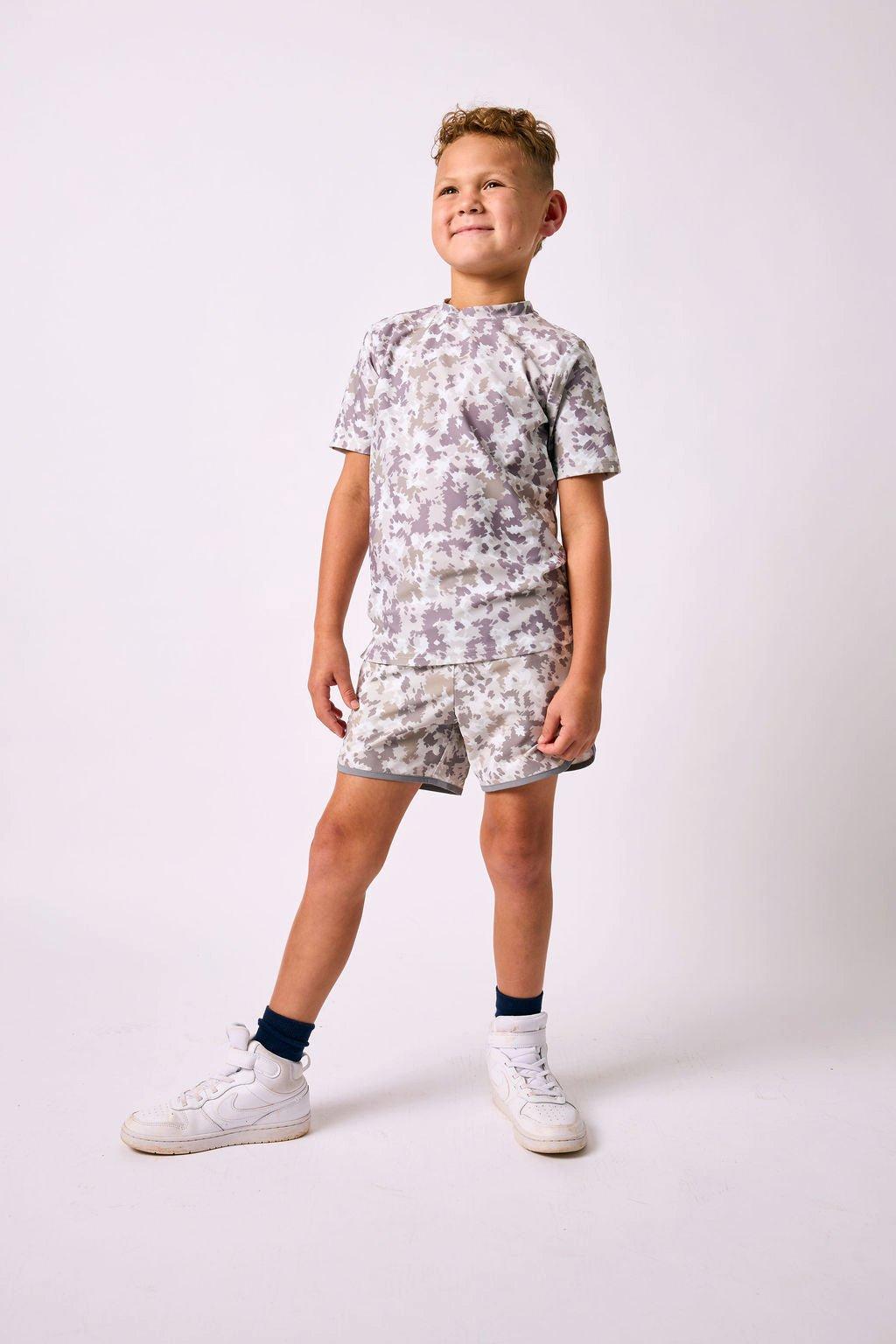 Boys Retro Super Short - Camo image number 4