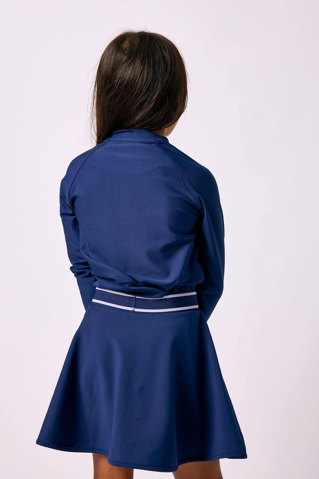 Crewneck Pullover- Navy image number 4