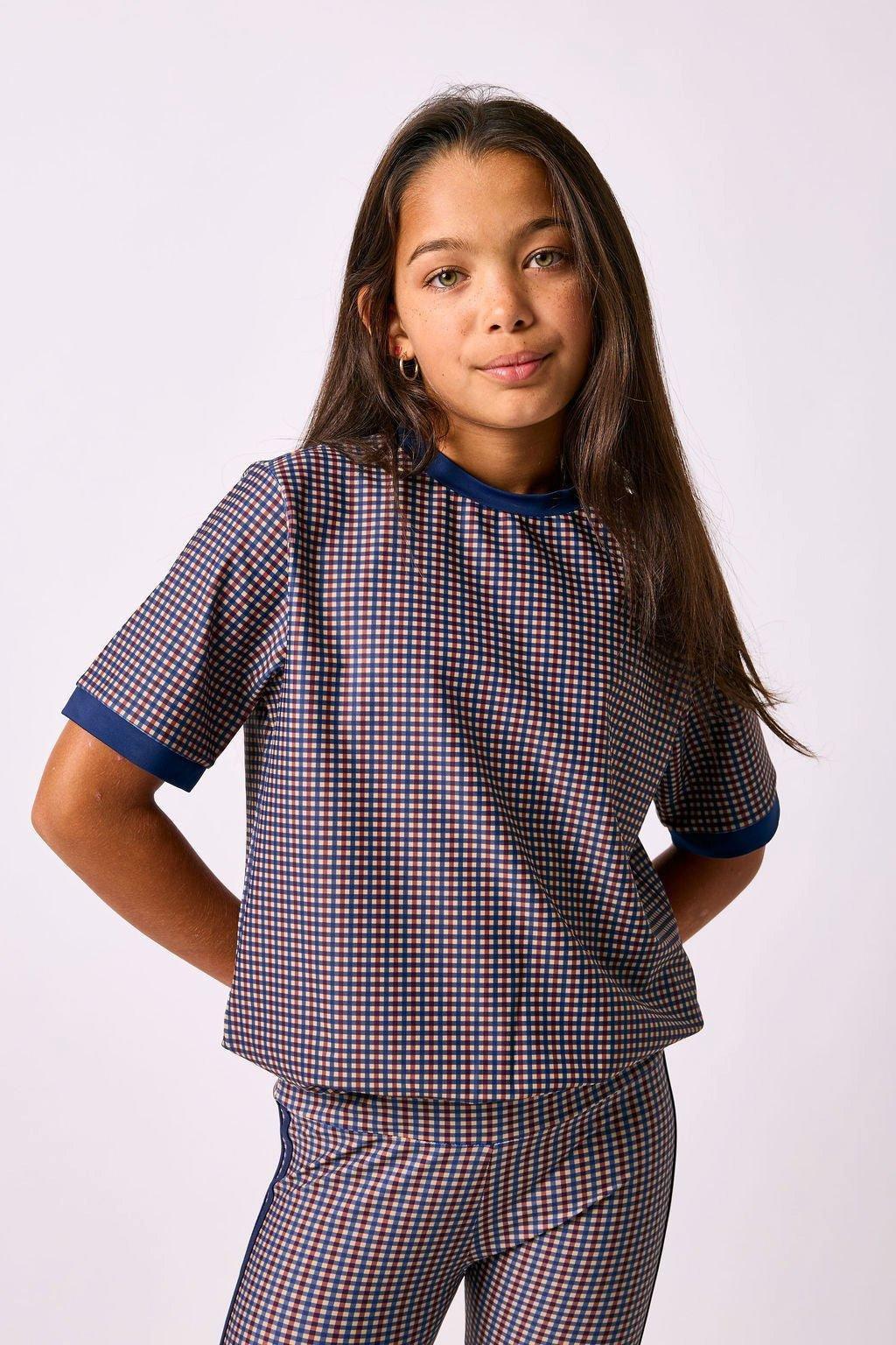 Dance Tee Fall Plaid image number 1