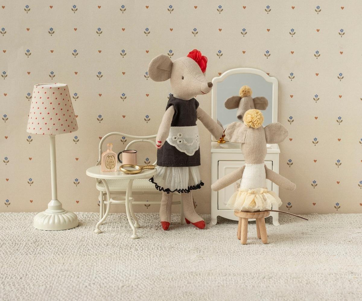 Vintage floor lamp, Mouse - Sand image number 2