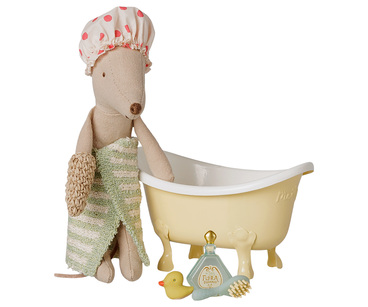 Bathtub set, Mouse - Yellow image number 1
