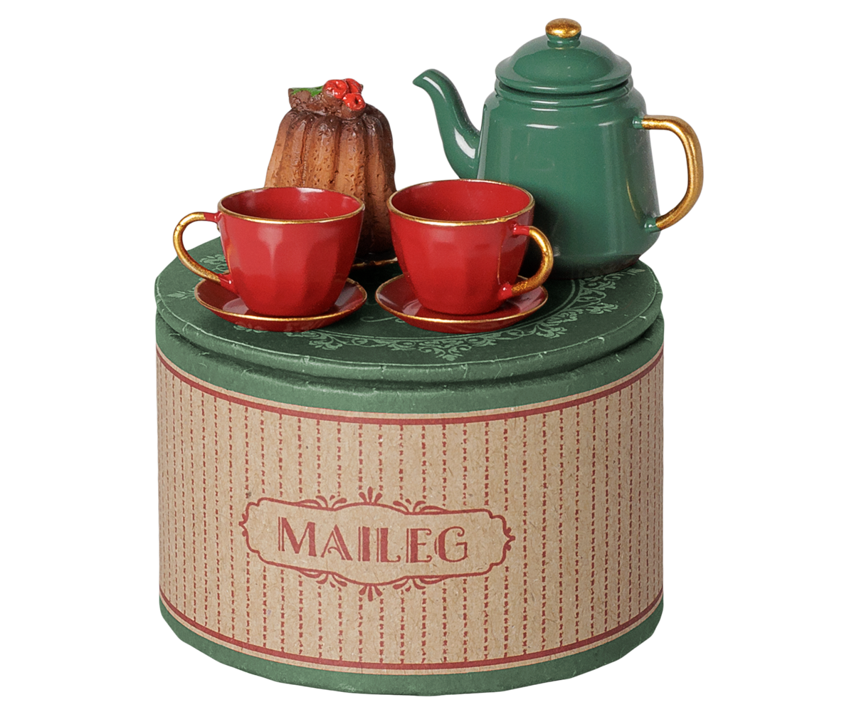 Christmas tea party, Mouse - Red/Green image number 2