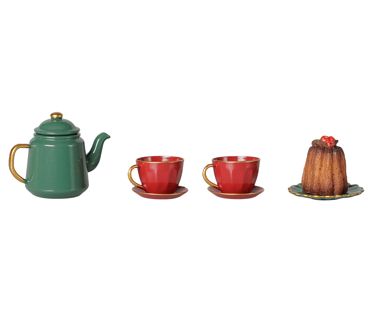 Christmas tea party, Mouse - Red/Green image number 1